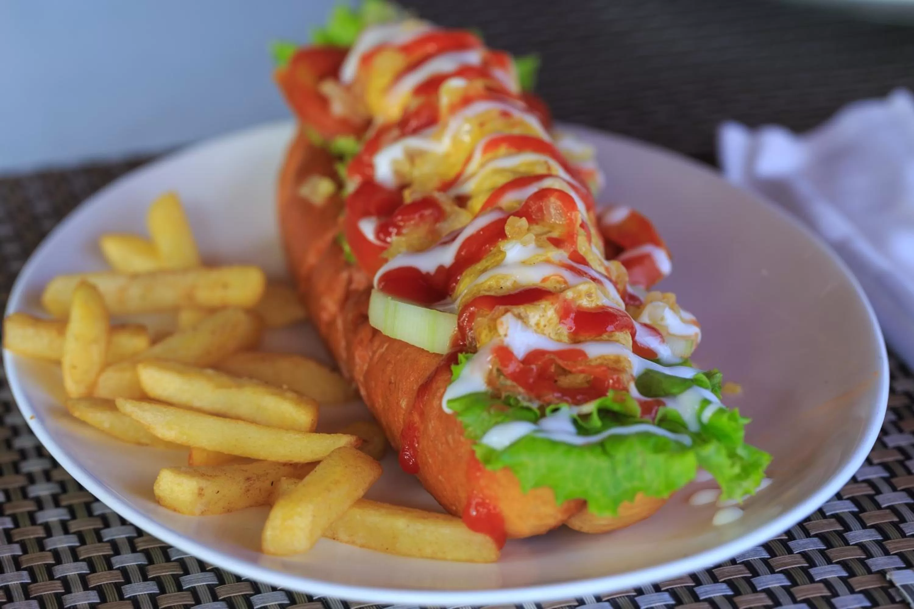 Lunch in Sylvia Beach Villa