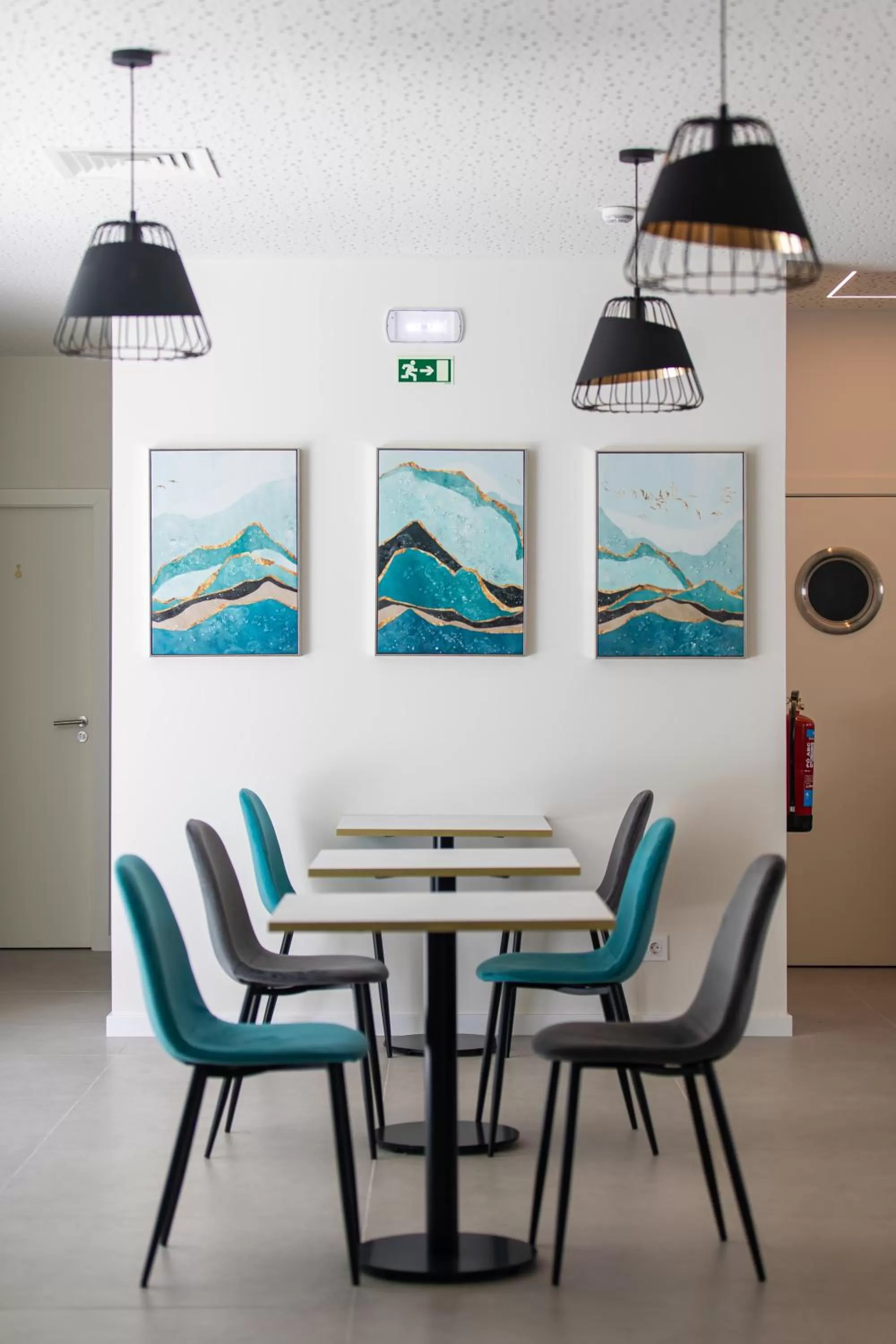 Dining area in Hotel Mondego