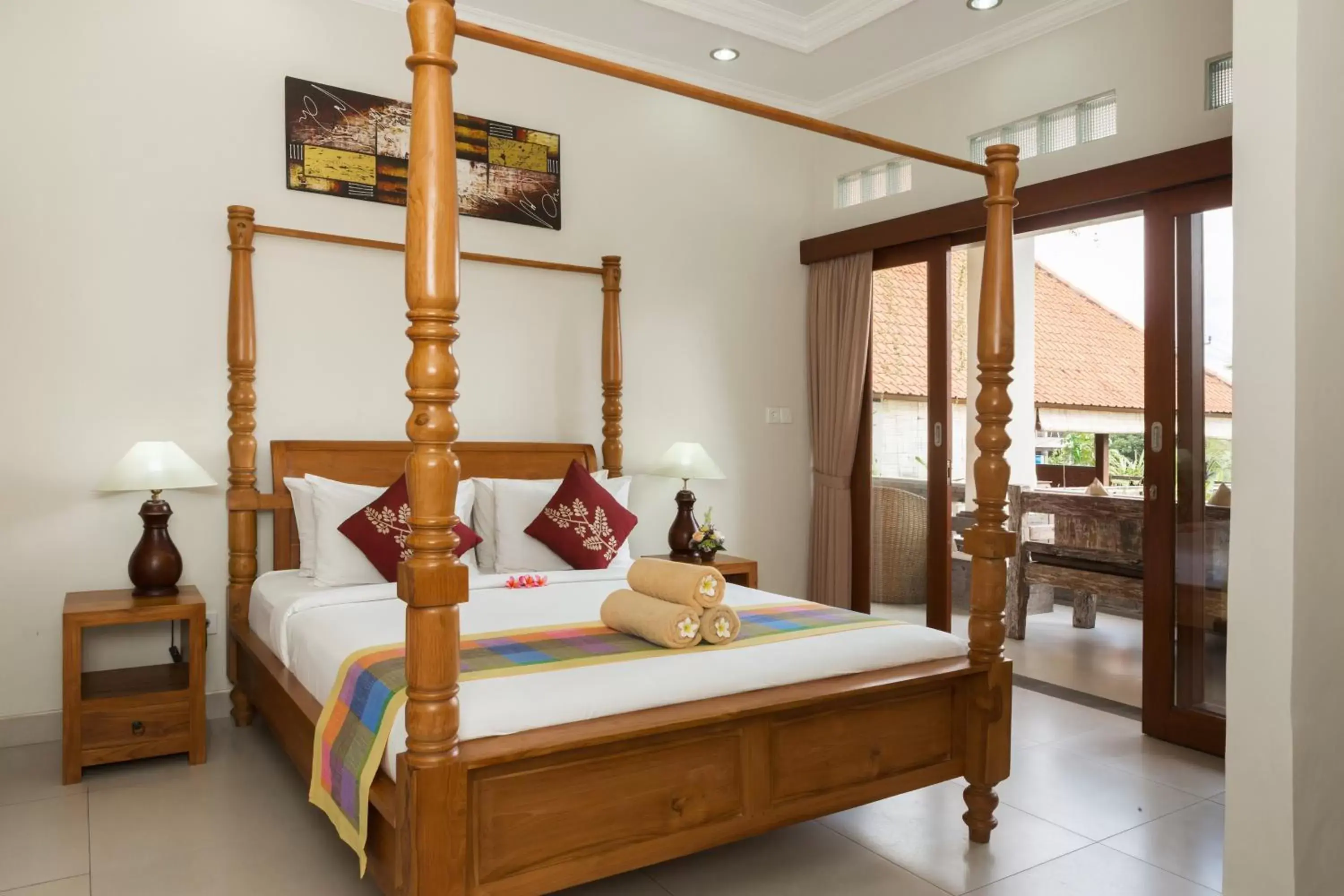 Bedroom, Bed in Kiskenda Cottages & Restaurant