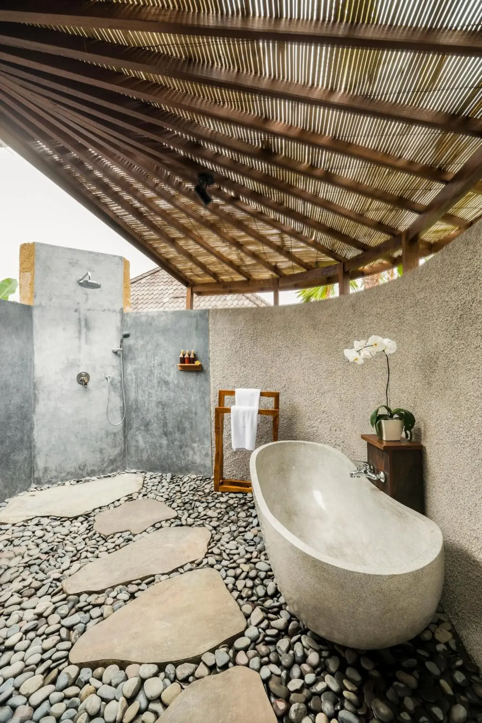 Shower, Bathroom in Arya Villas Ubud