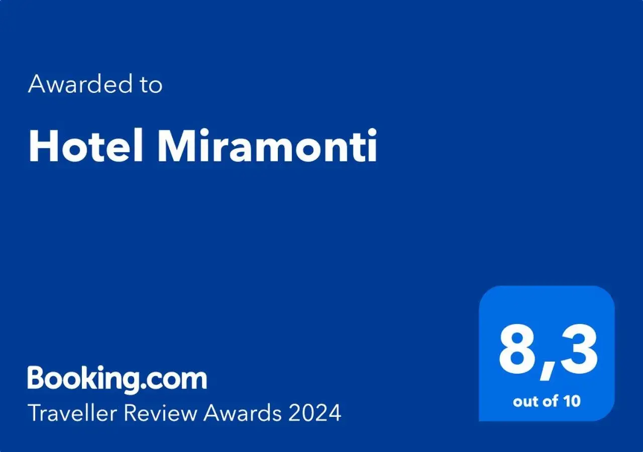 Logo/Certificate/Sign/Award in Hotel Miramonti