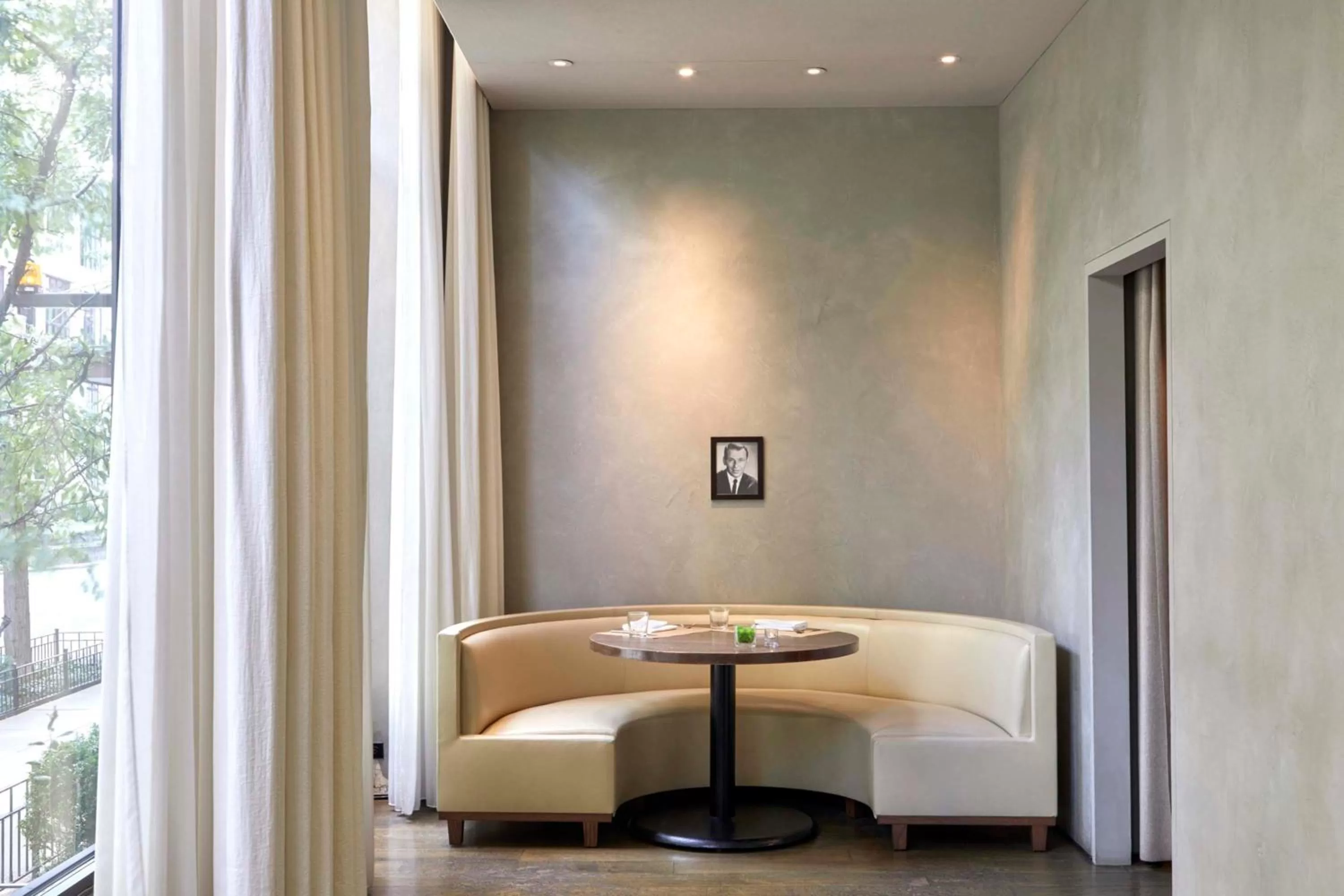 Dining area in Ambassador Chicago, part of JdV by Hyatt