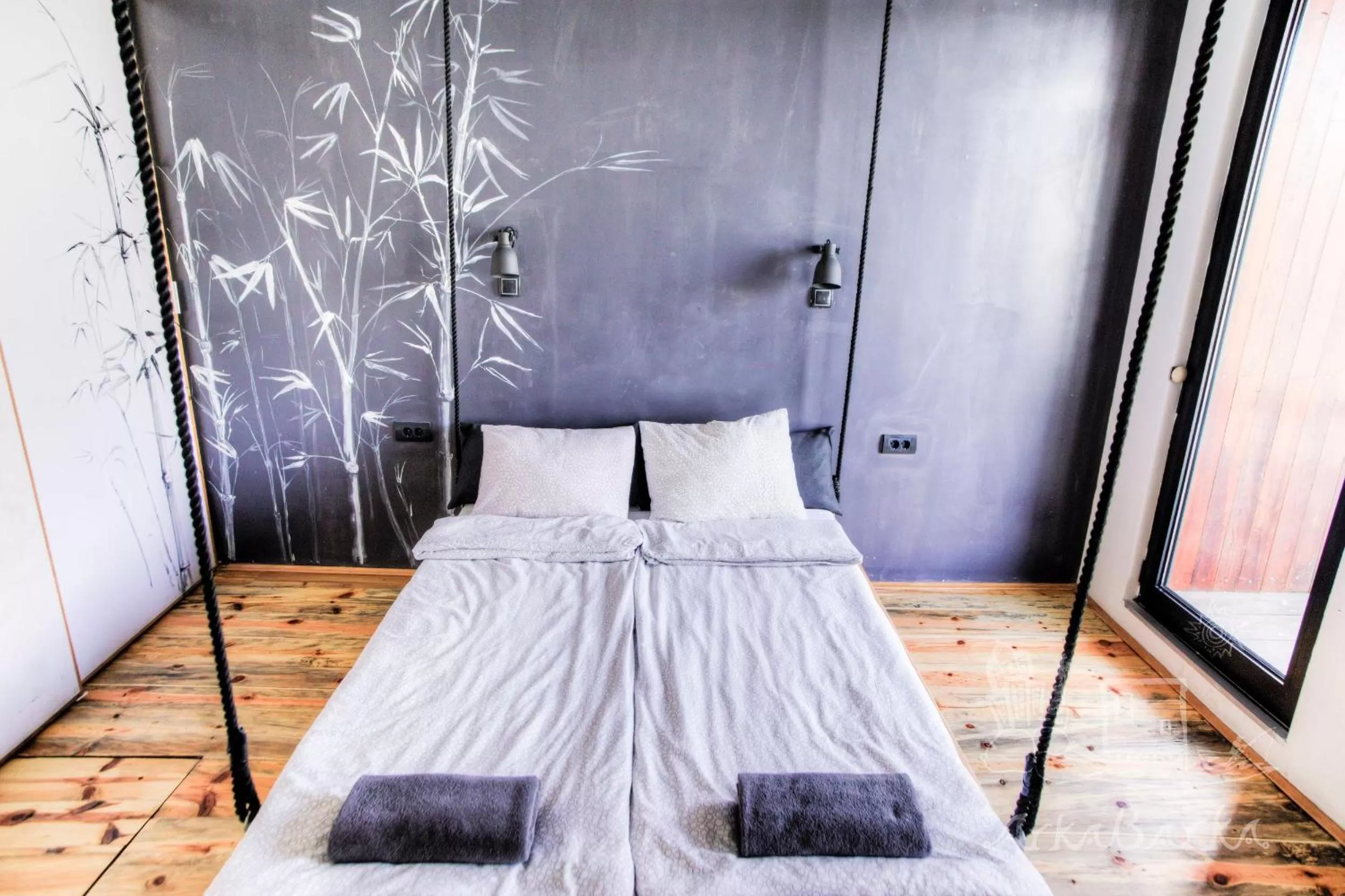 Spring, Bed in ArkaBarka 2- Floating Dream Rooms and Apartments