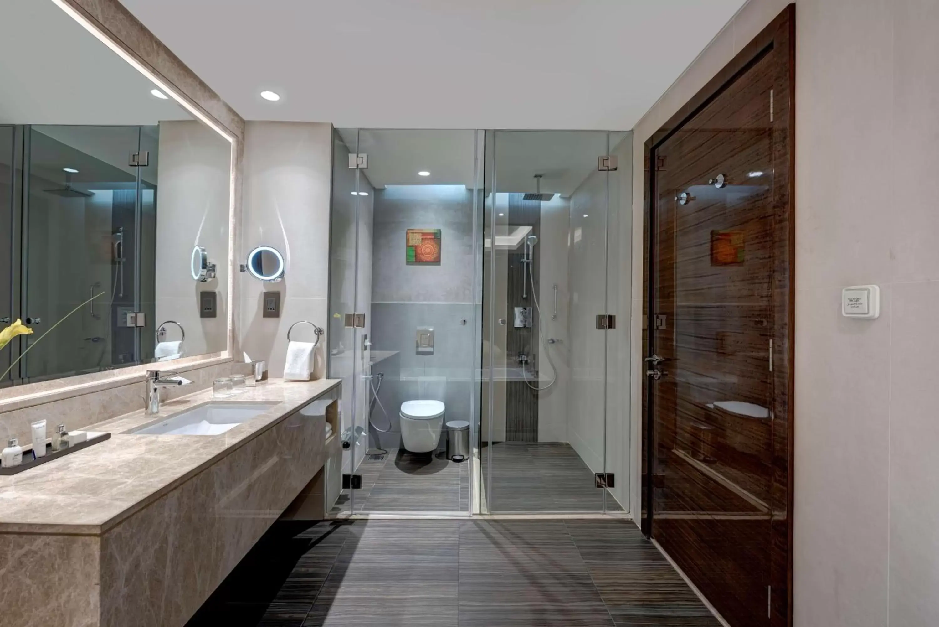 Bathroom in Radisson Blu Hotel, Ajman Bathroom in Radisson Blu Hotel, Ajman