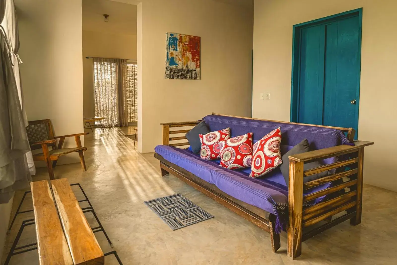 Living room, Seating Area in Casa Mia El Cuyo Eco Beach Boutique Hotel