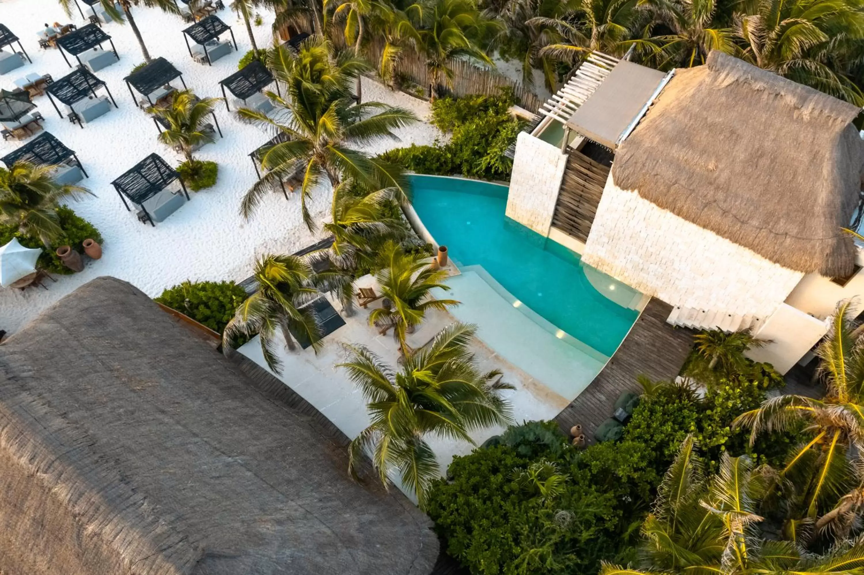 Bird's eye view, Bird's-eye View in Hotel Ma'xanab Tulum