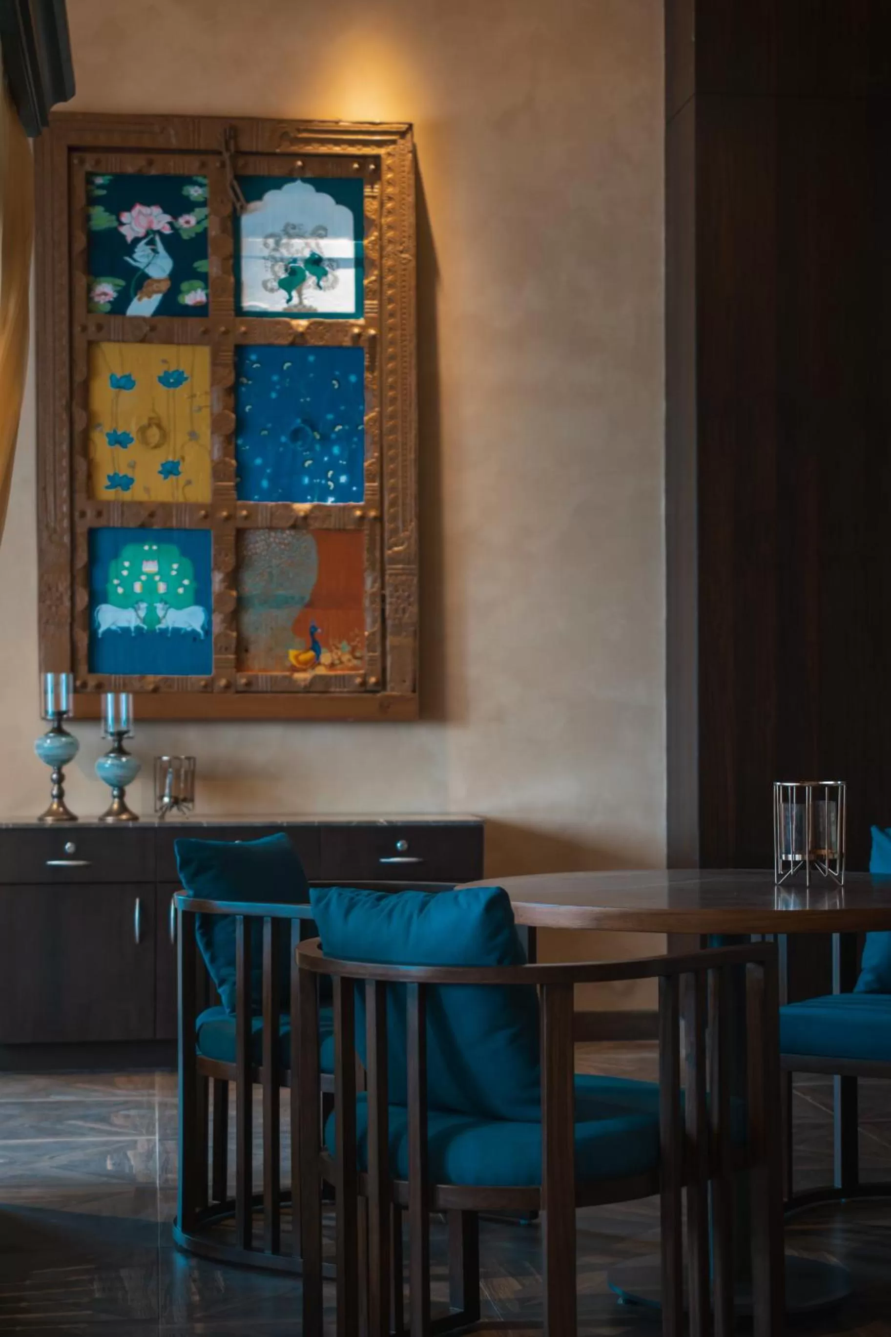 Dining area in Radisson Blu Resort Visakhapatnam