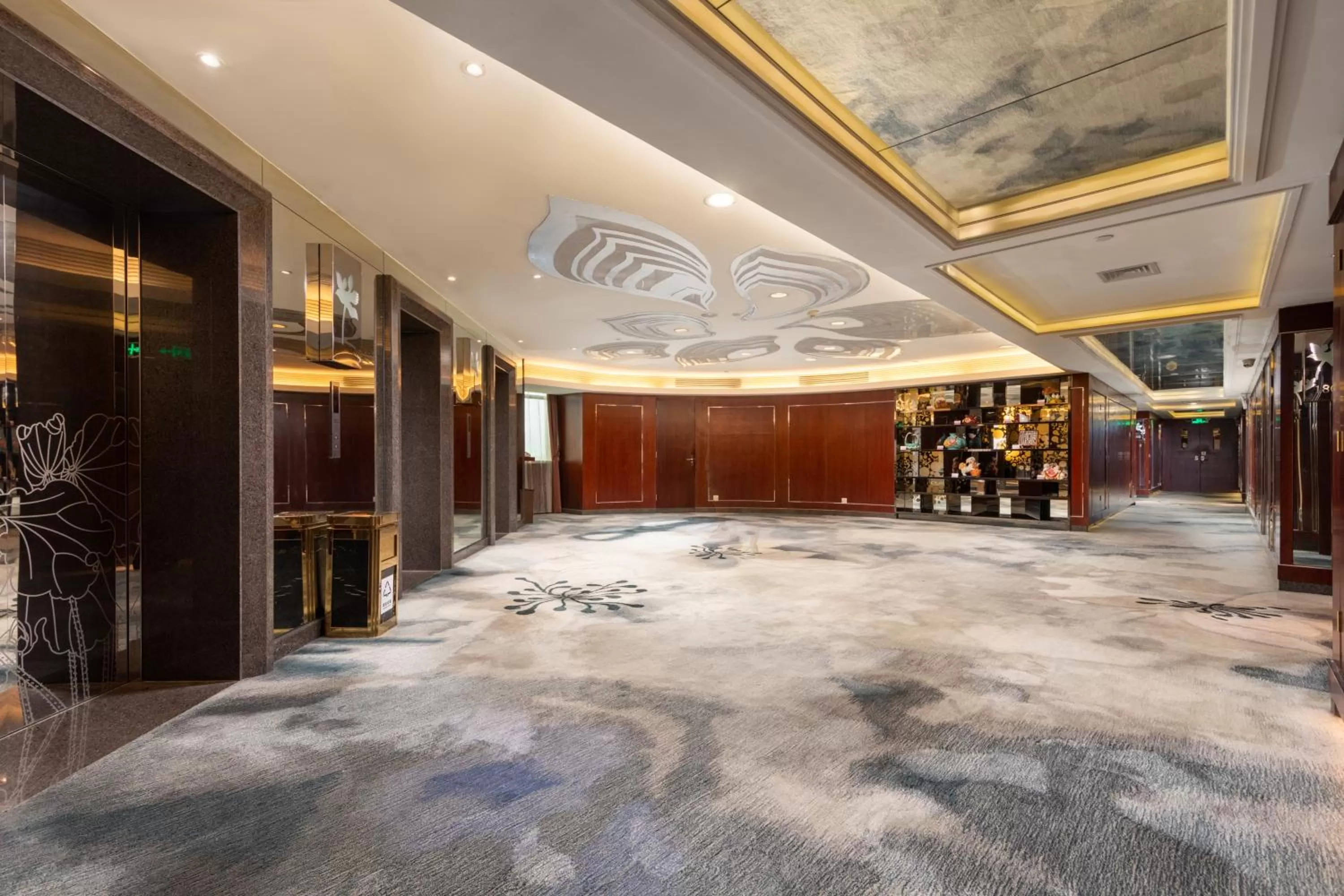 elevator in Crowne Plaza Foshan by IHG