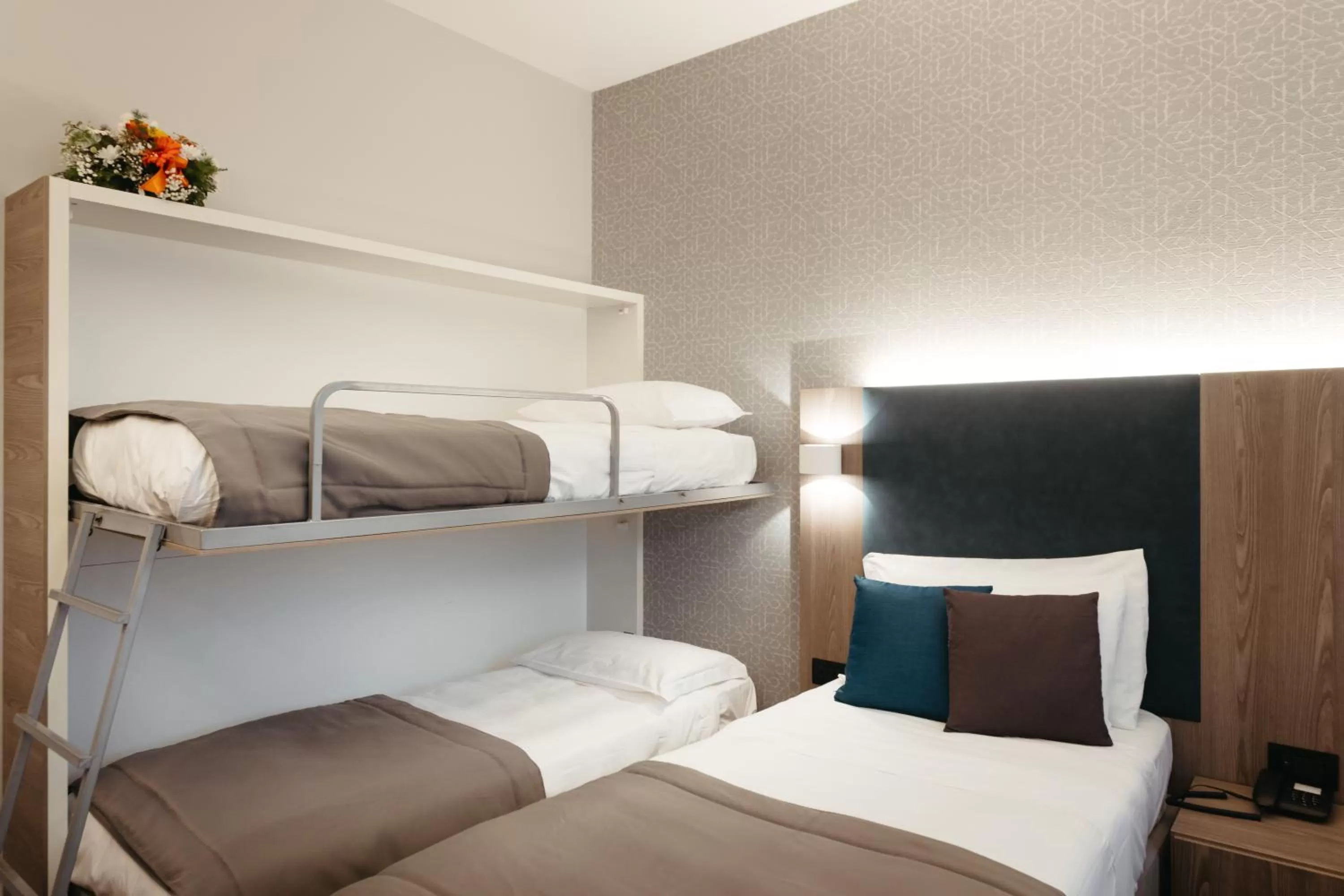 Bed in Hotel Motel Prestige