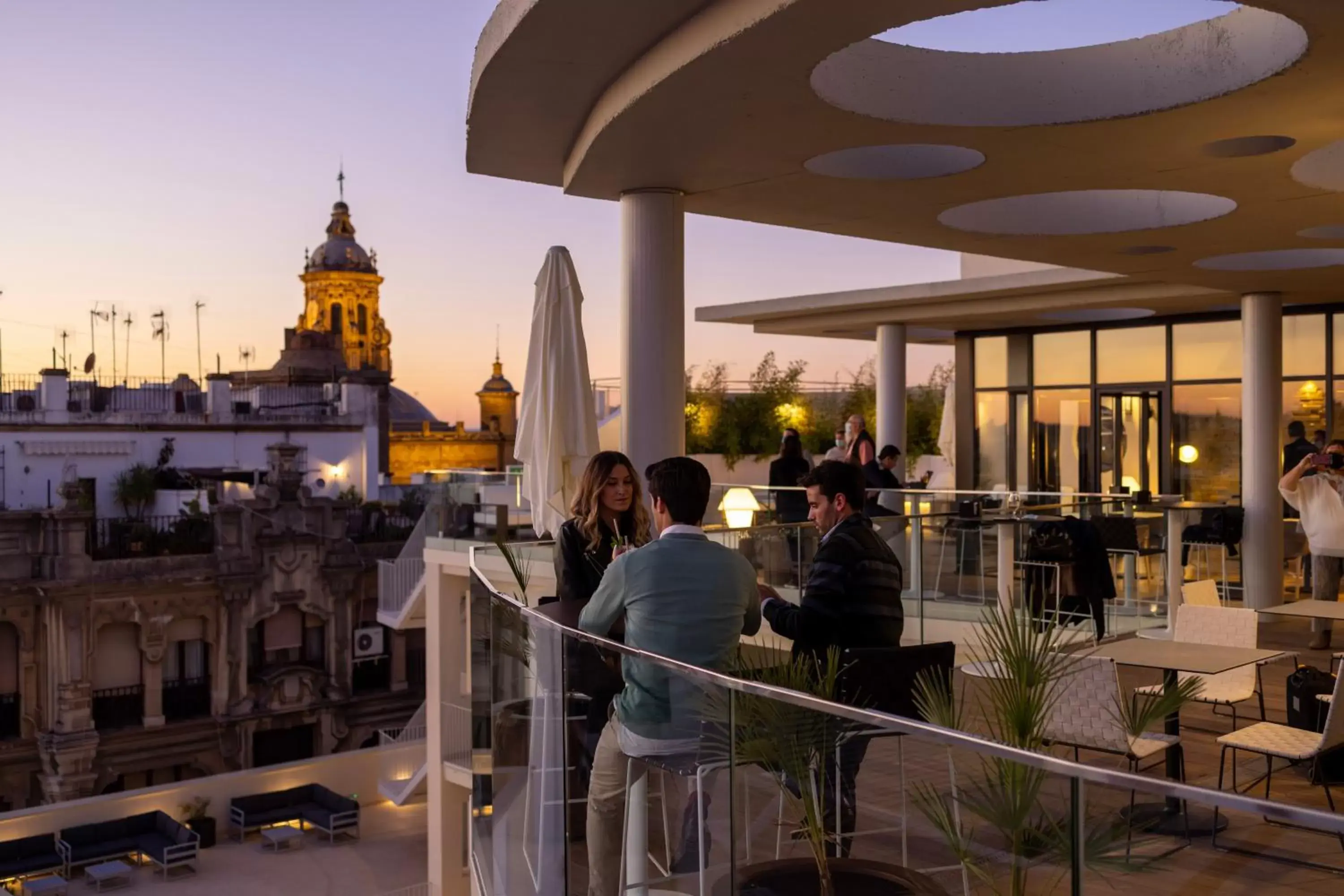 Balcony/Terrace in abba Sevilla