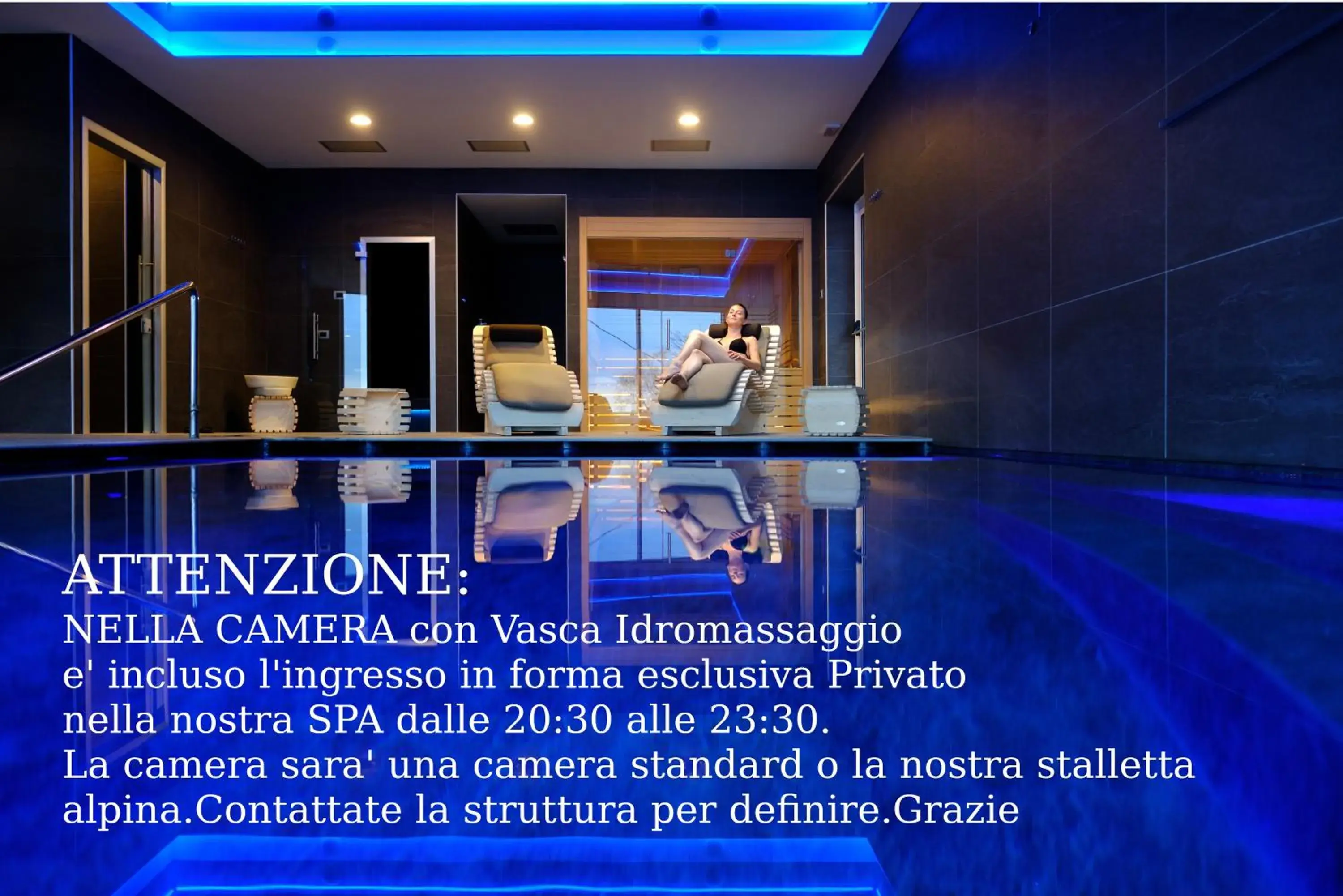 Swimming Pool in Albergo Moderno & Spa