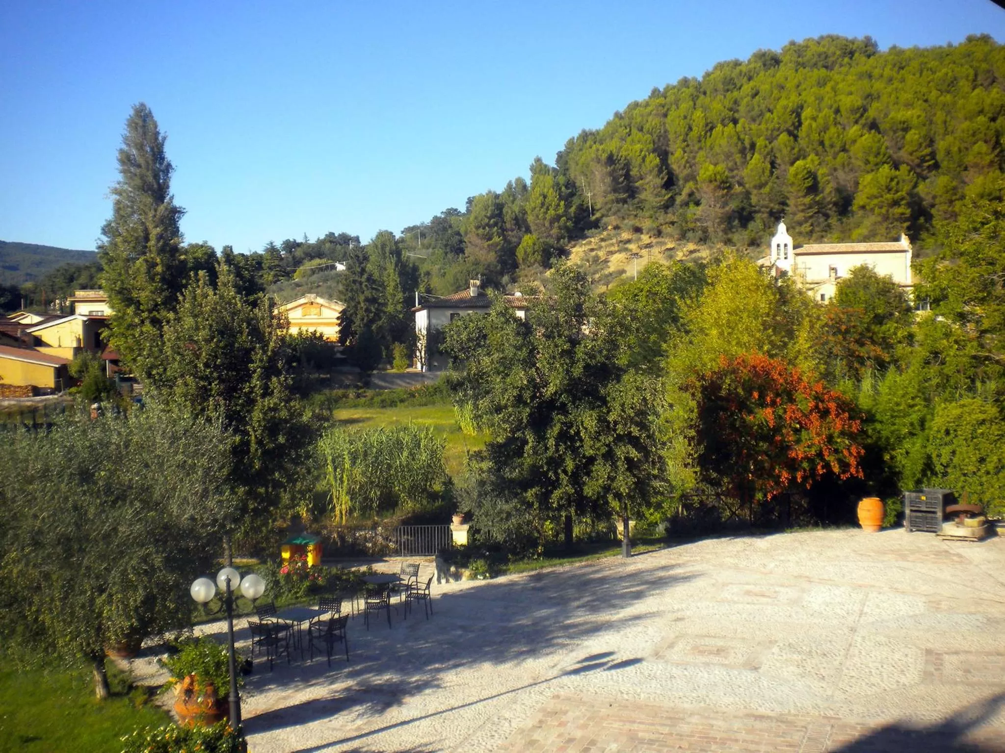 Garden view in Il Borgo del Fattore B&B
