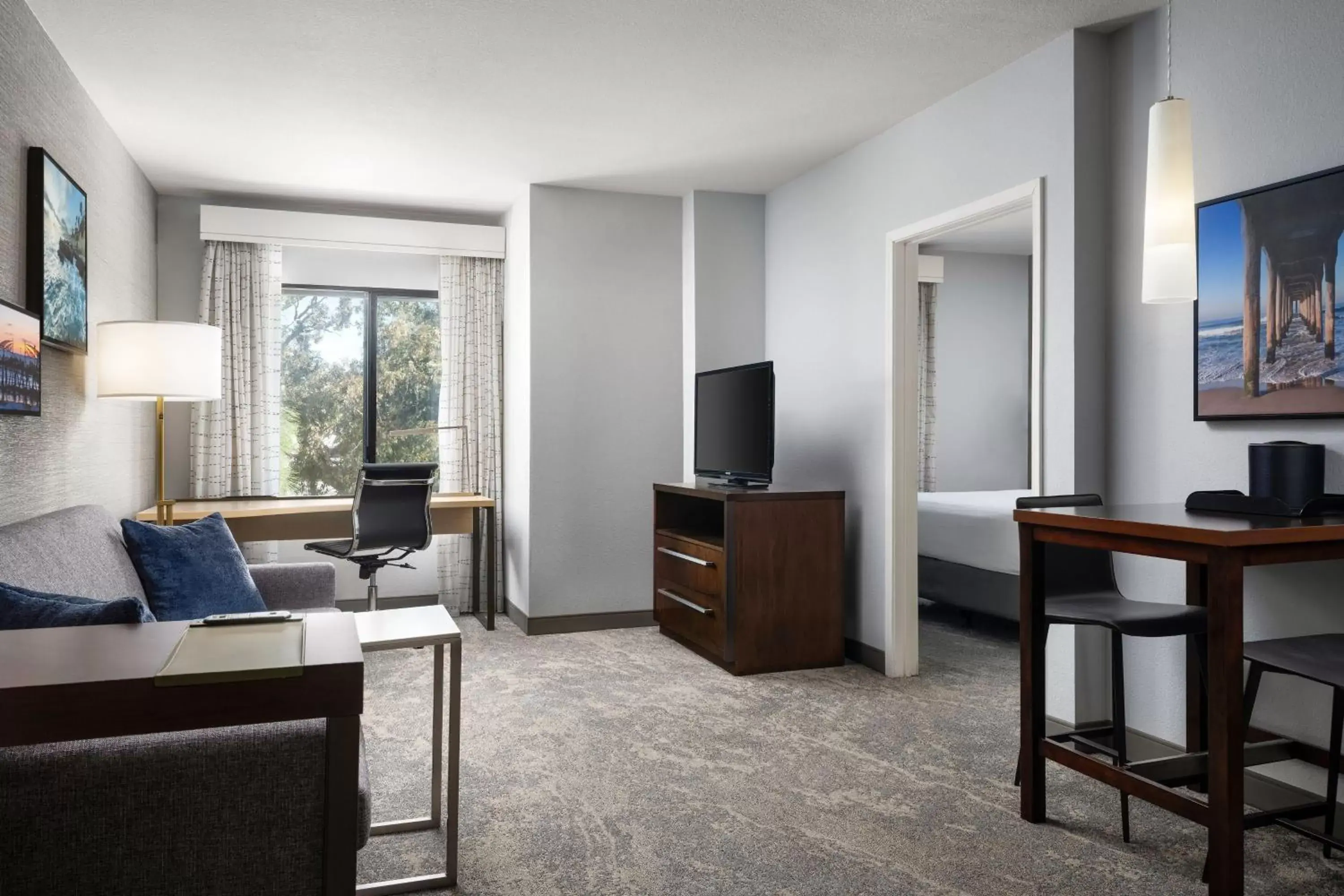 Living room, Seating Area in Residence Inn by Marriott Los Angeles Redondo Beach