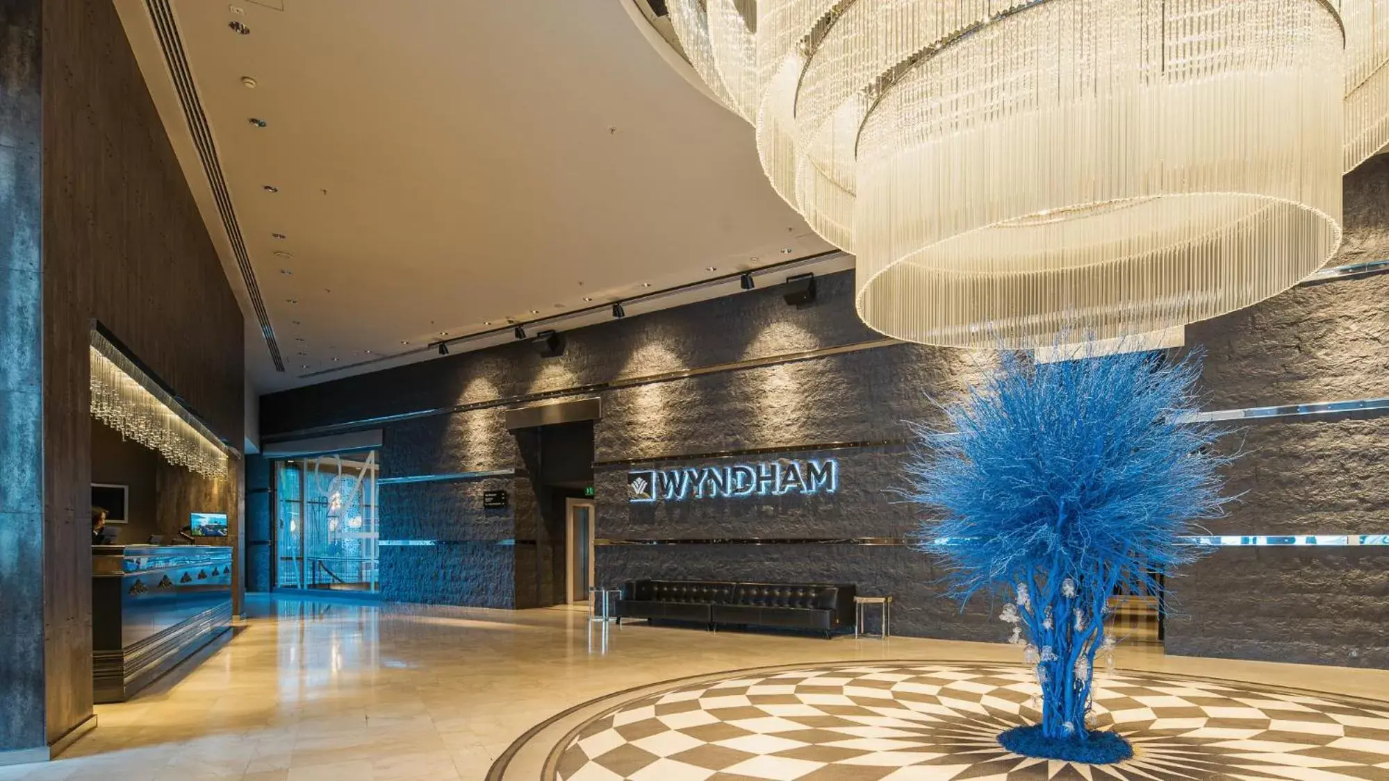 Lobby or reception in Wyndham Ankara