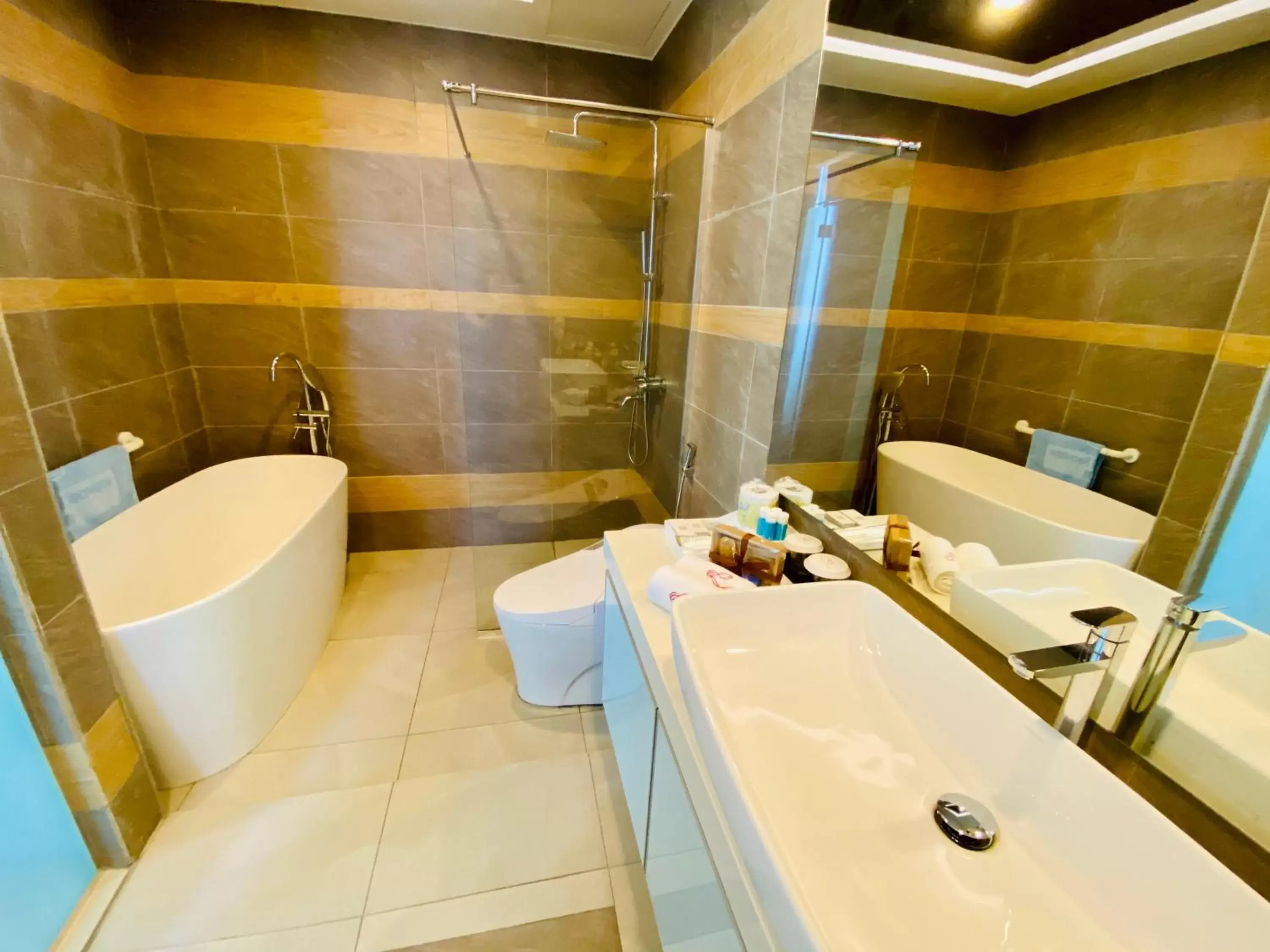 Bathroom in Langkawi Seaview Hotel