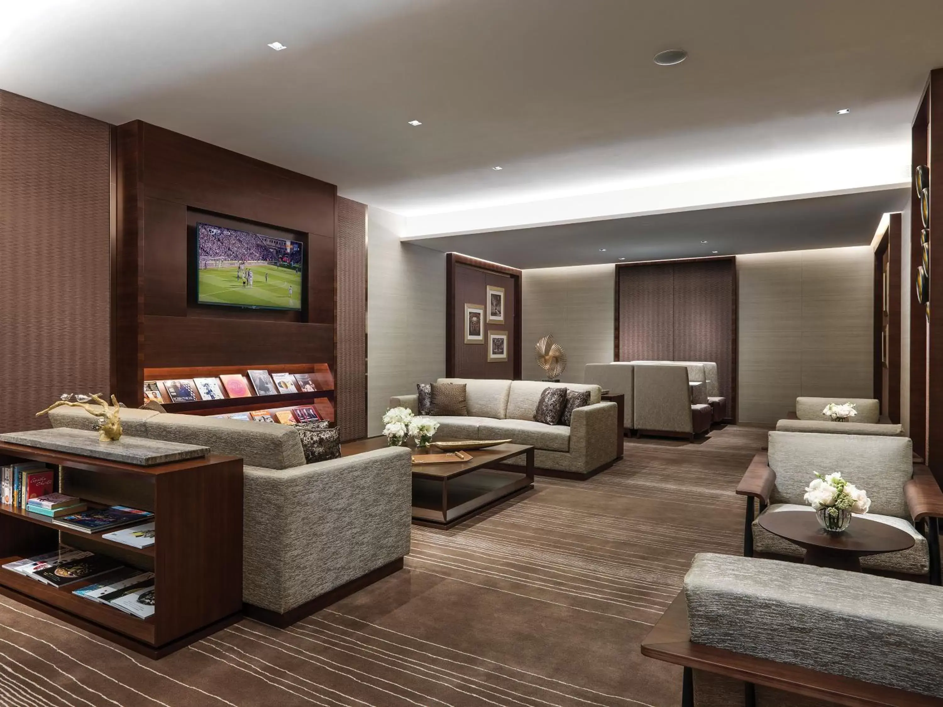 Communal lounge/ TV room, Seating Area in The Olympian Hong Kong