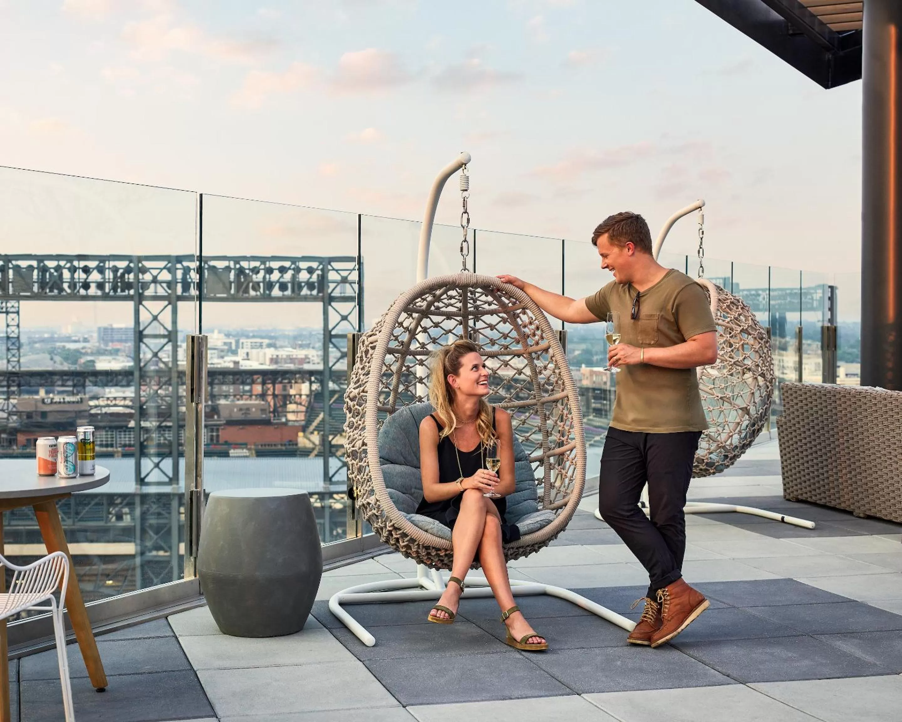 Balcony/Terrace in The Rally Hotel at McGregor Square