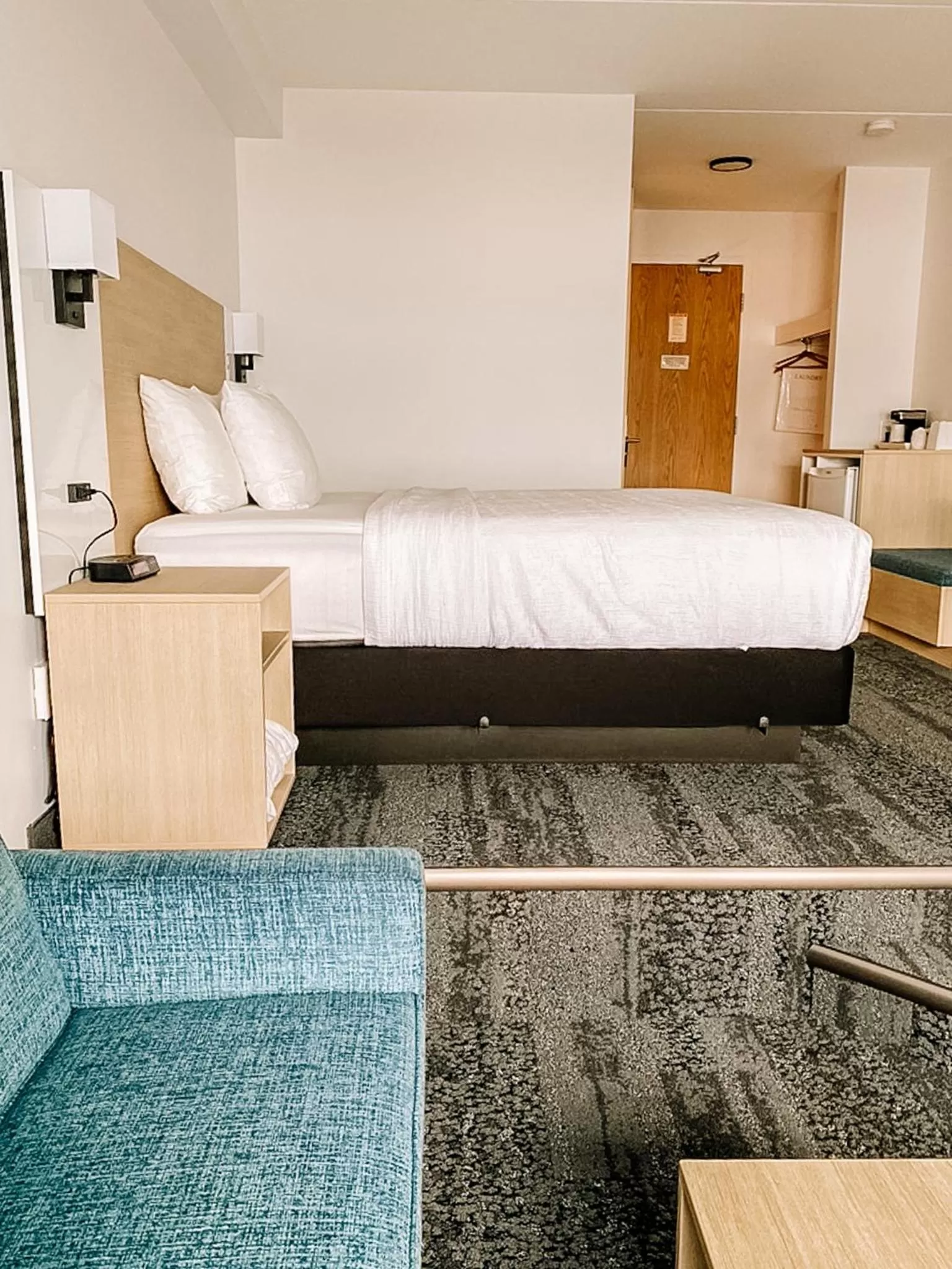 Bed in La Place Rendez-Vous Hotel