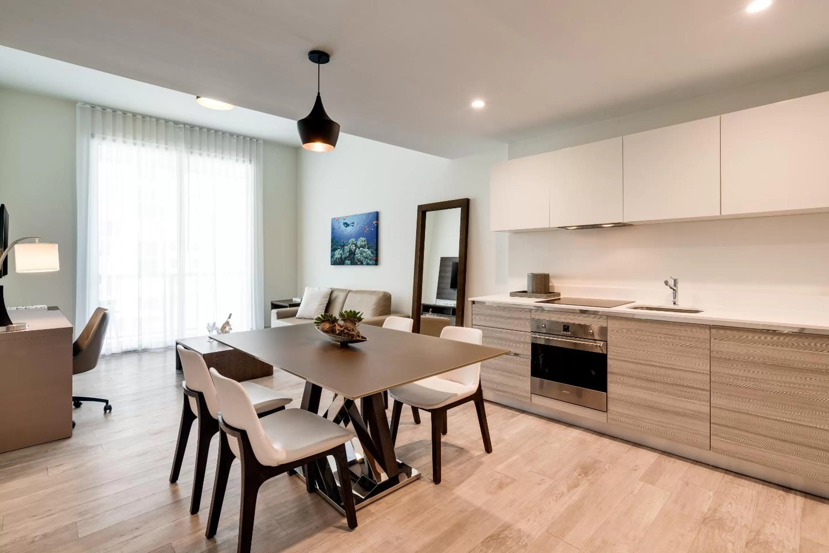 Living room in Costa Hollywood Beach Resort - An All Suite Hotel