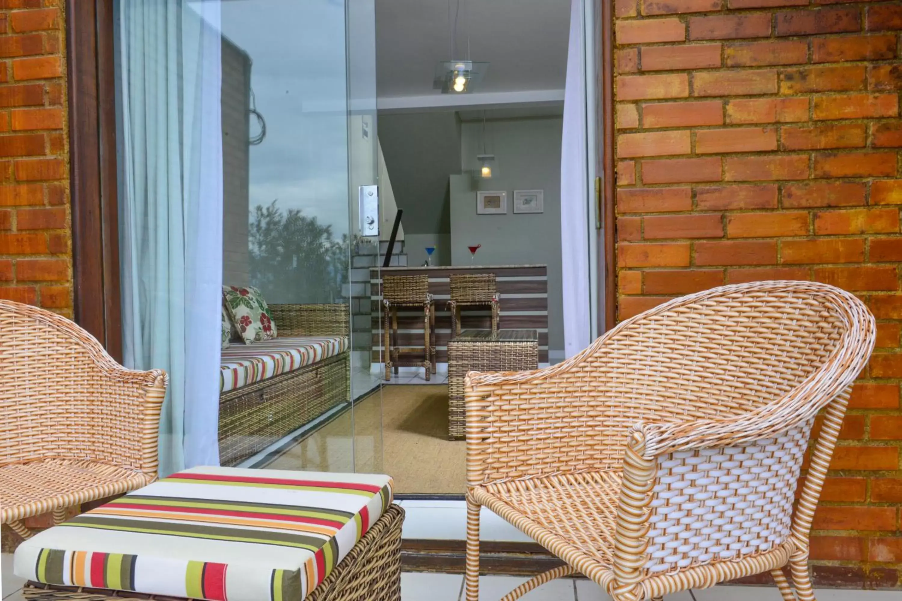 Balcony/Terrace, Seating Area in Portogalo Suite Hotel