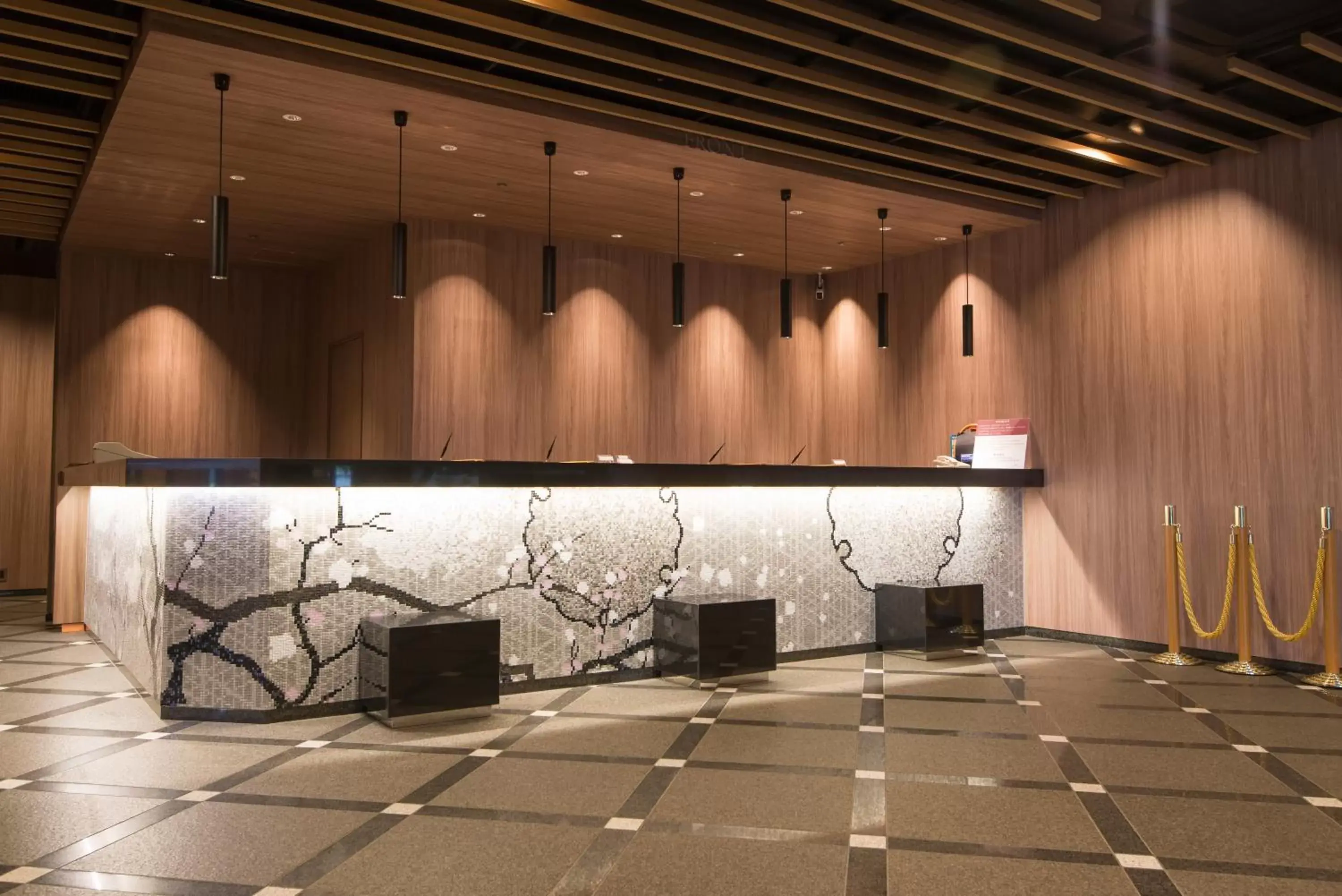 Lobby or reception in The Hedistar Hotel Narita