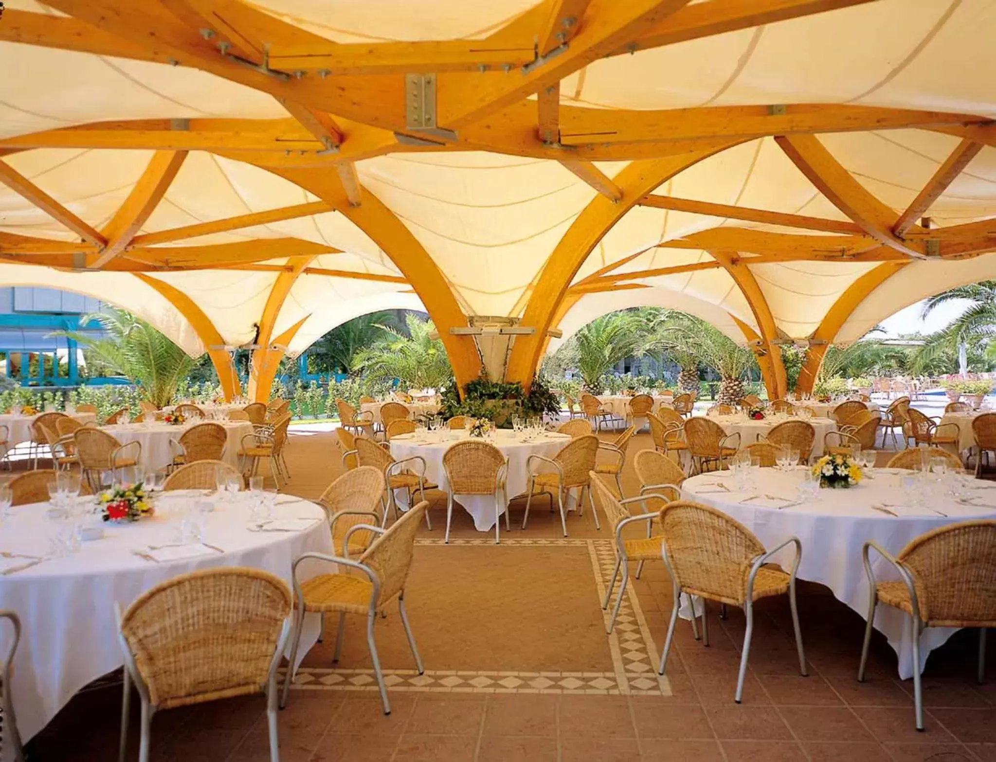 Patio, Restaurant/Places to Eat in Grand Hotel Duca D'Este