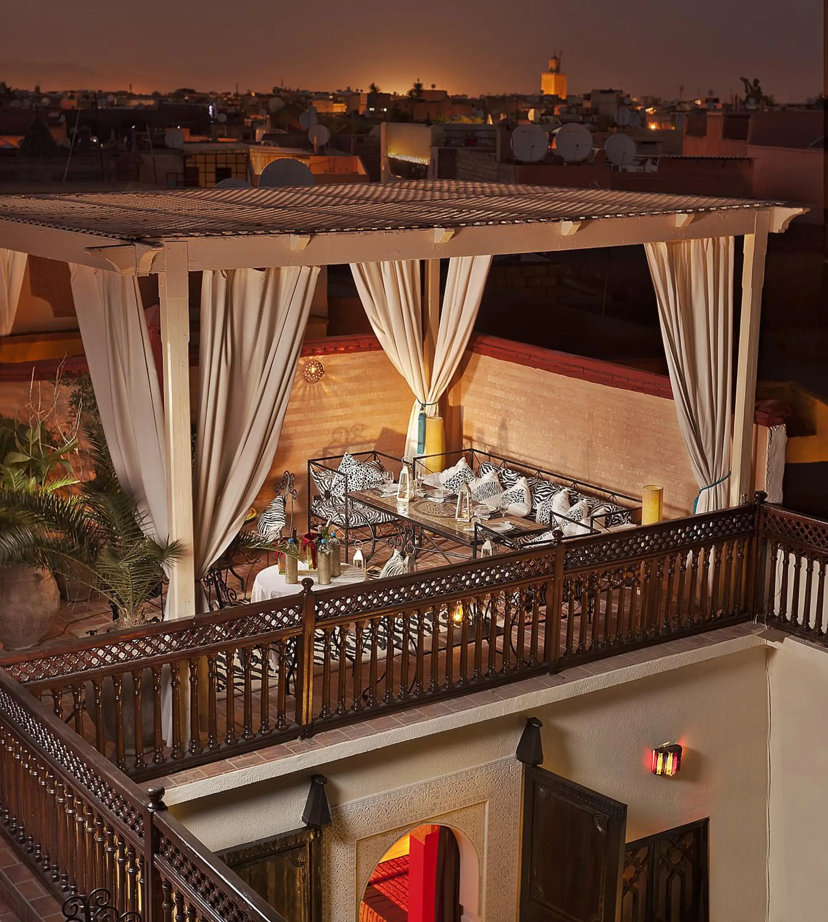 Balcony/Terrace in Riad 58 Blu