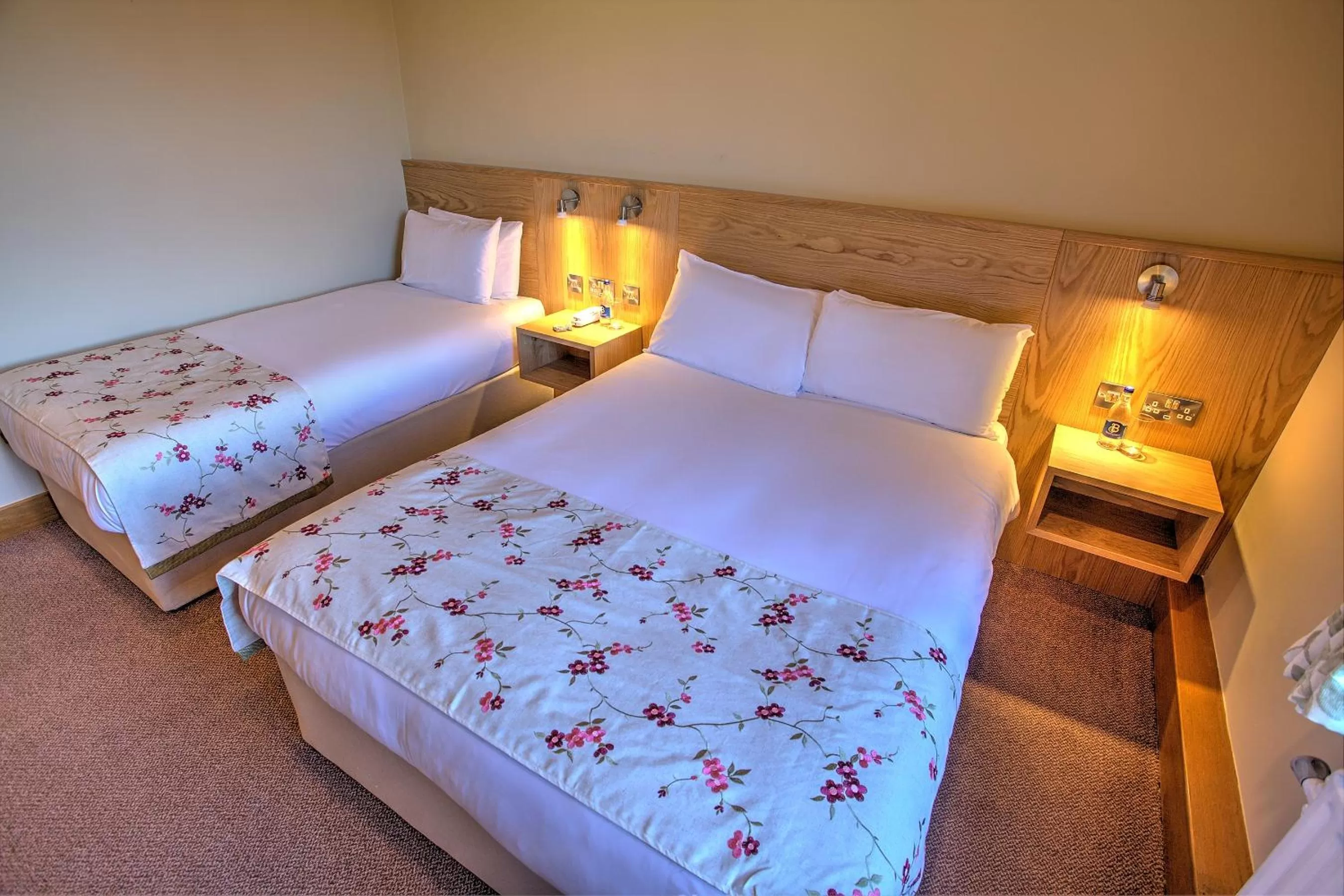 Bed in The Lucan Spa Hotel