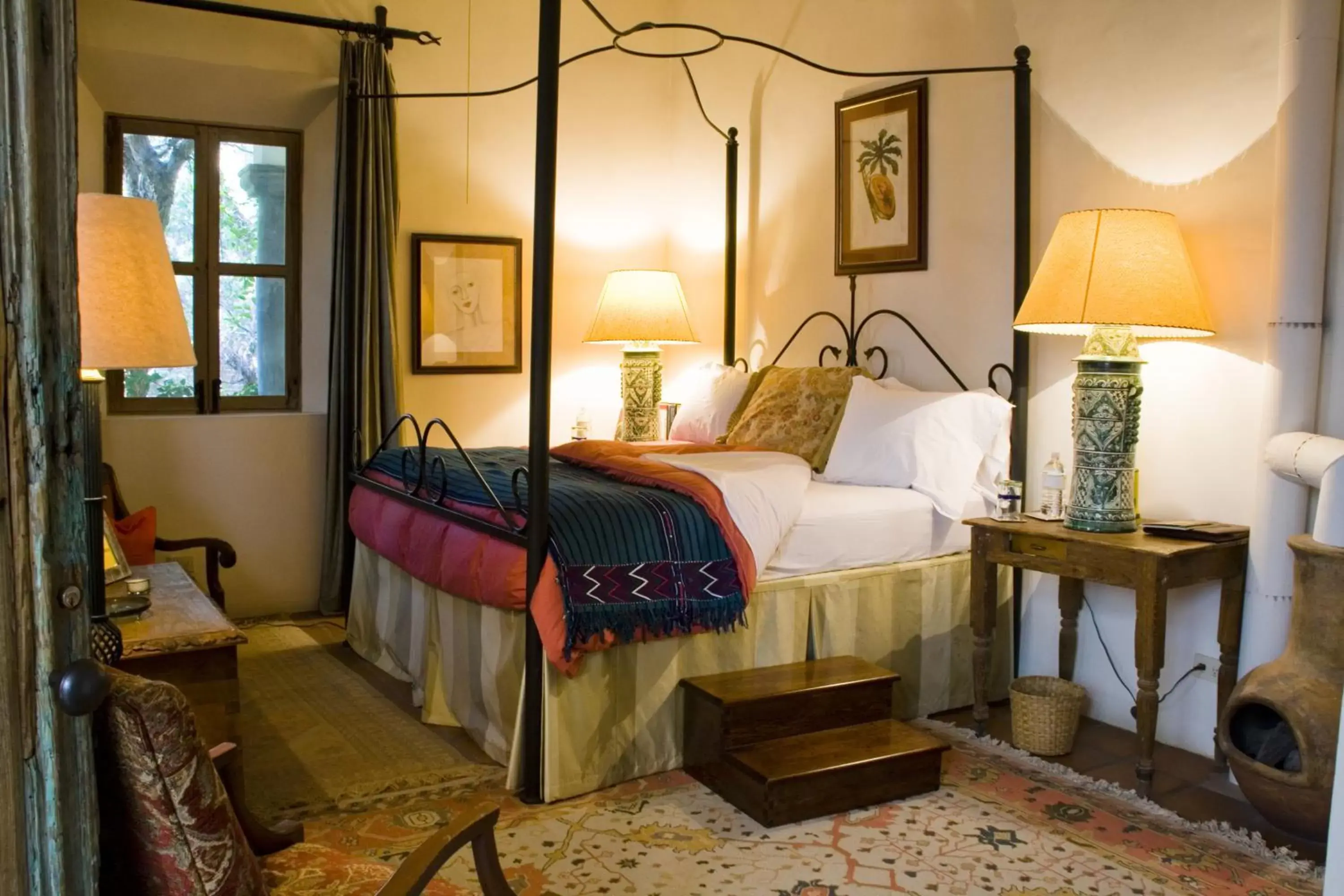 Bedroom, Bed in Casa Mision de San Miguel