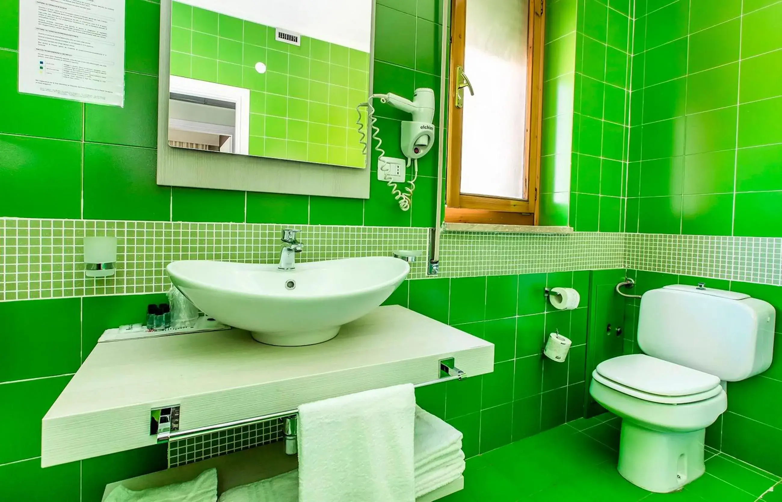 Toilet, Bathroom in Hotel Residence Ulivi E Palme