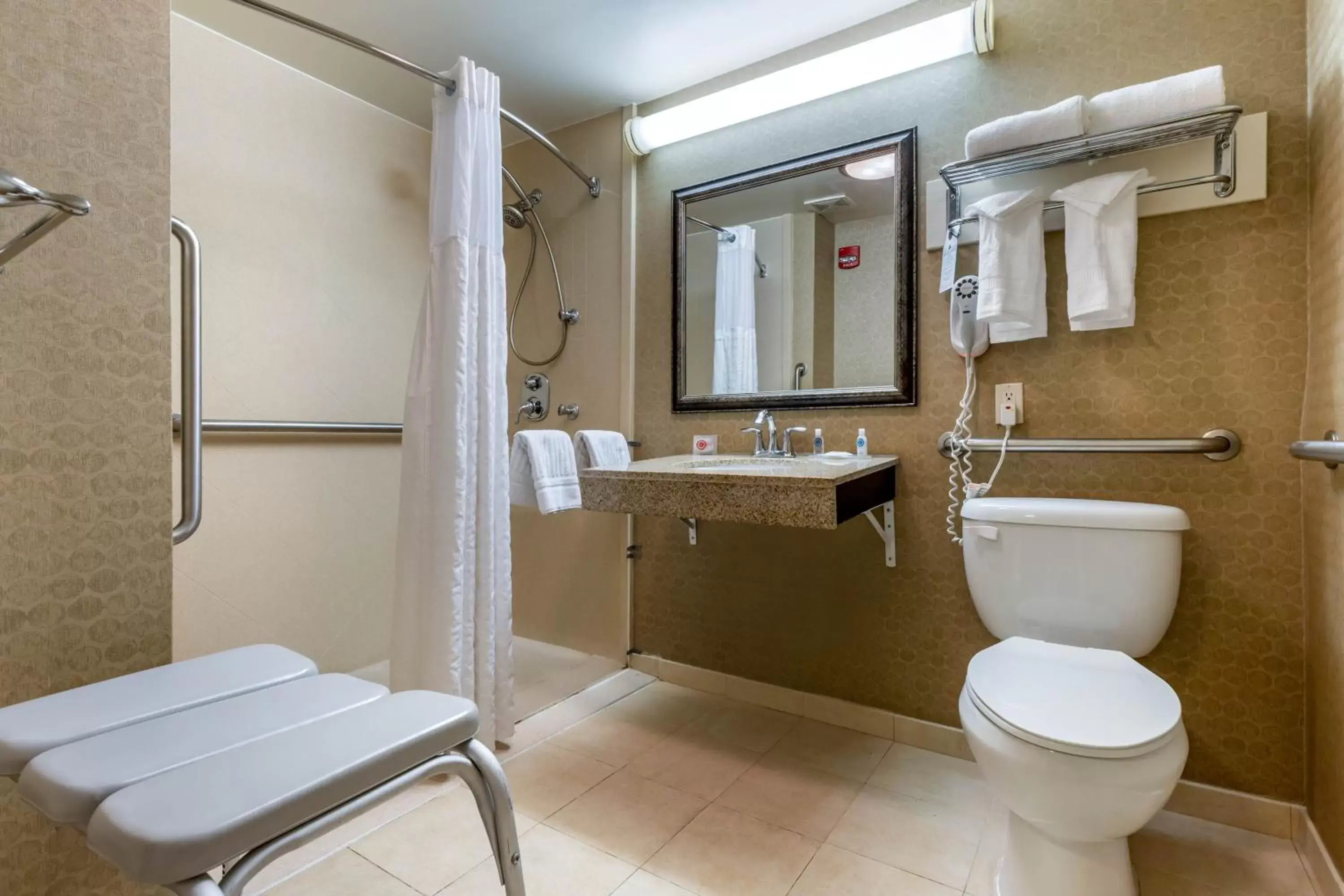 Bathroom in Comfort Inn Warner Robins - Robins AFB