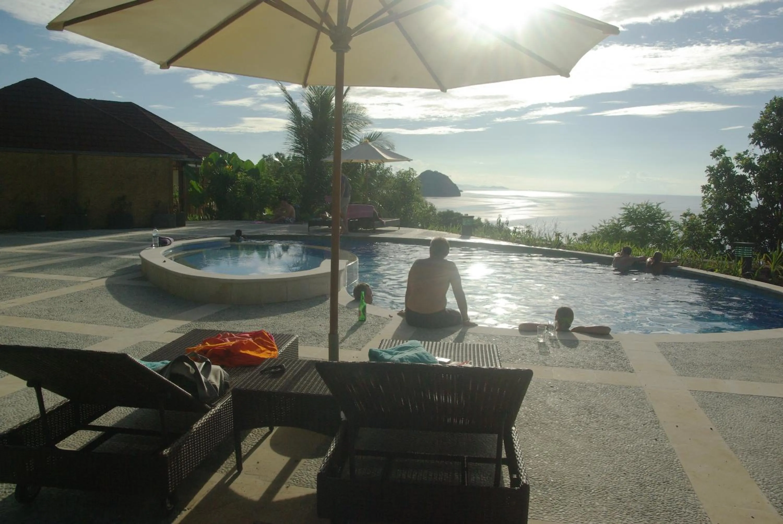 Swimming pool in Golo Hilltop Hotel