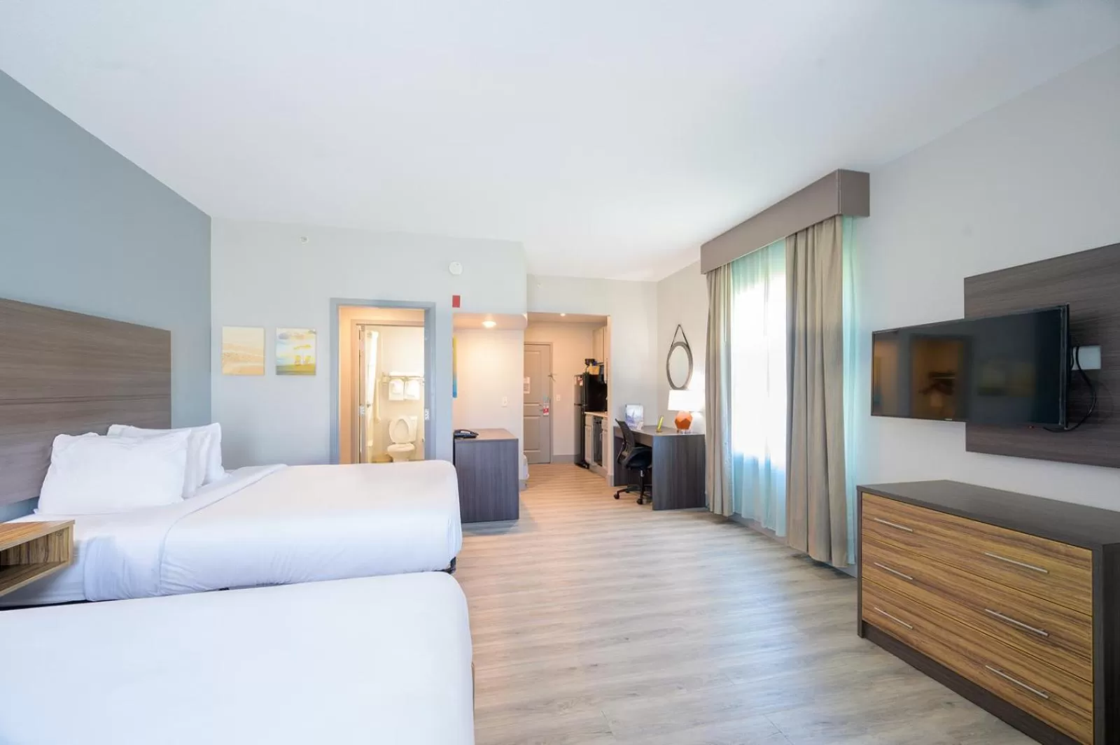 TV and multimedia in Hawthorn Extended Stay by Wyndham Panama City Beach