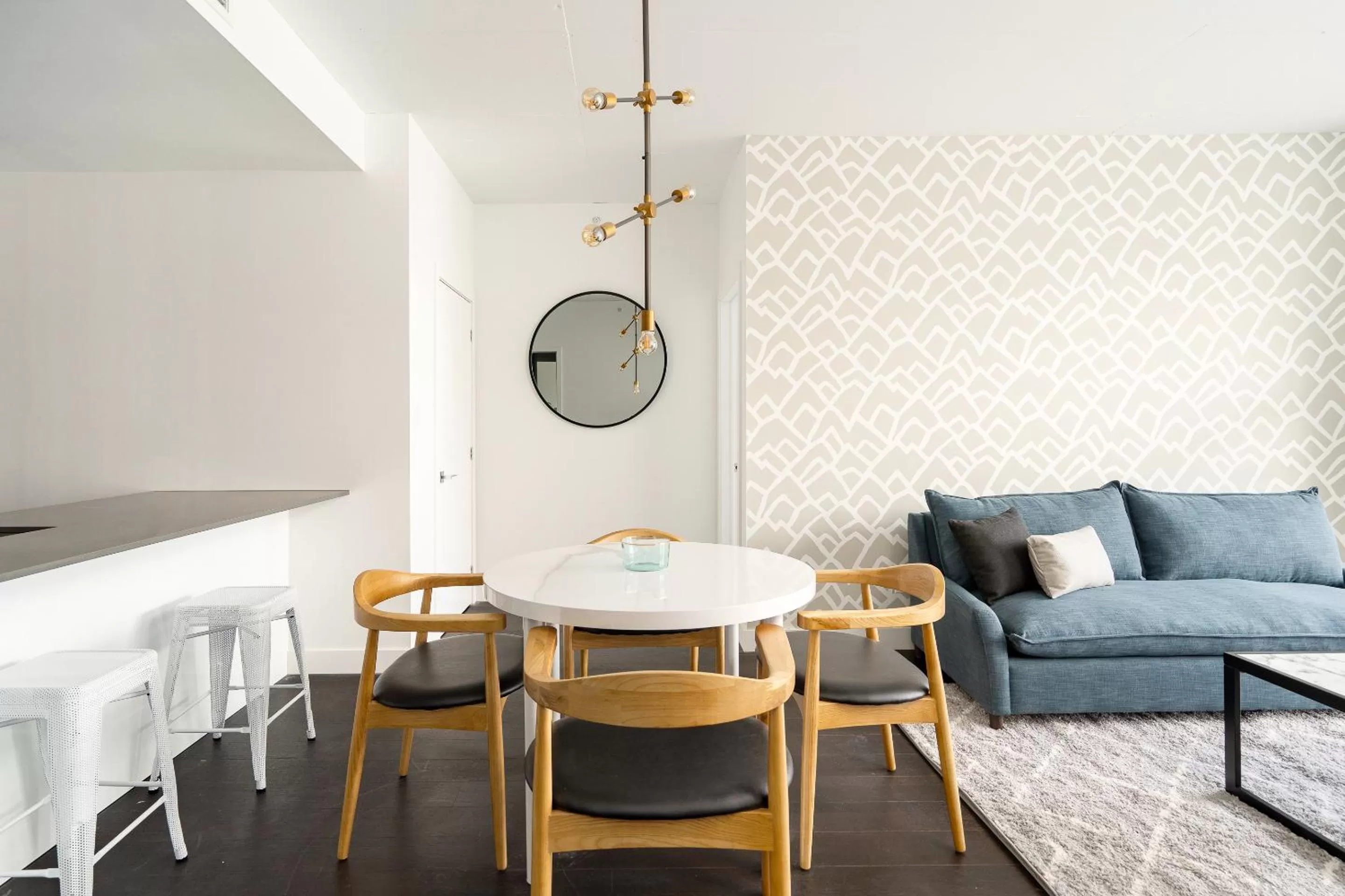 Living room, Dining Area in Sonder at The Richmond