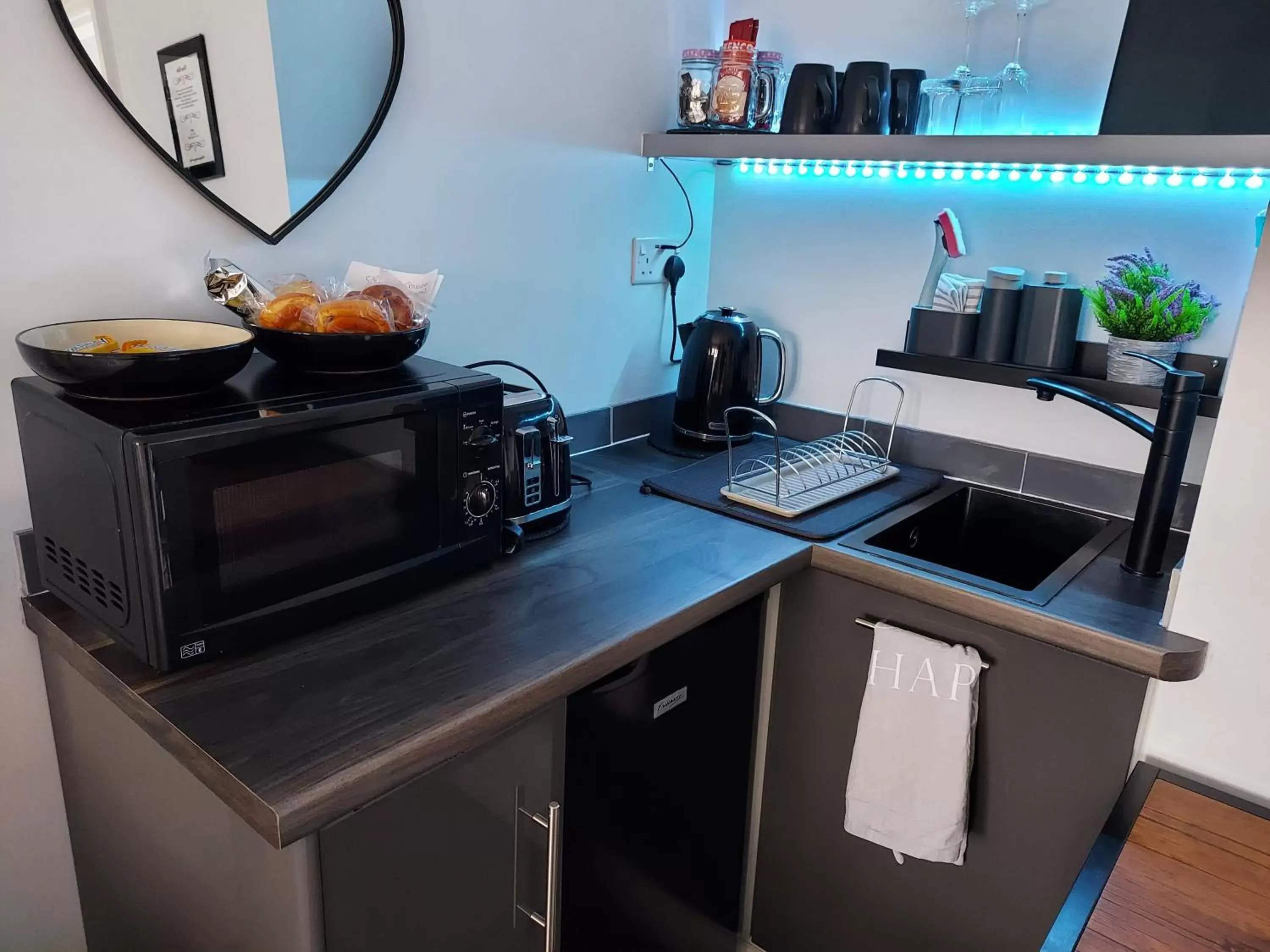 Kitchen/Kitchenette in Hadrians wall studio