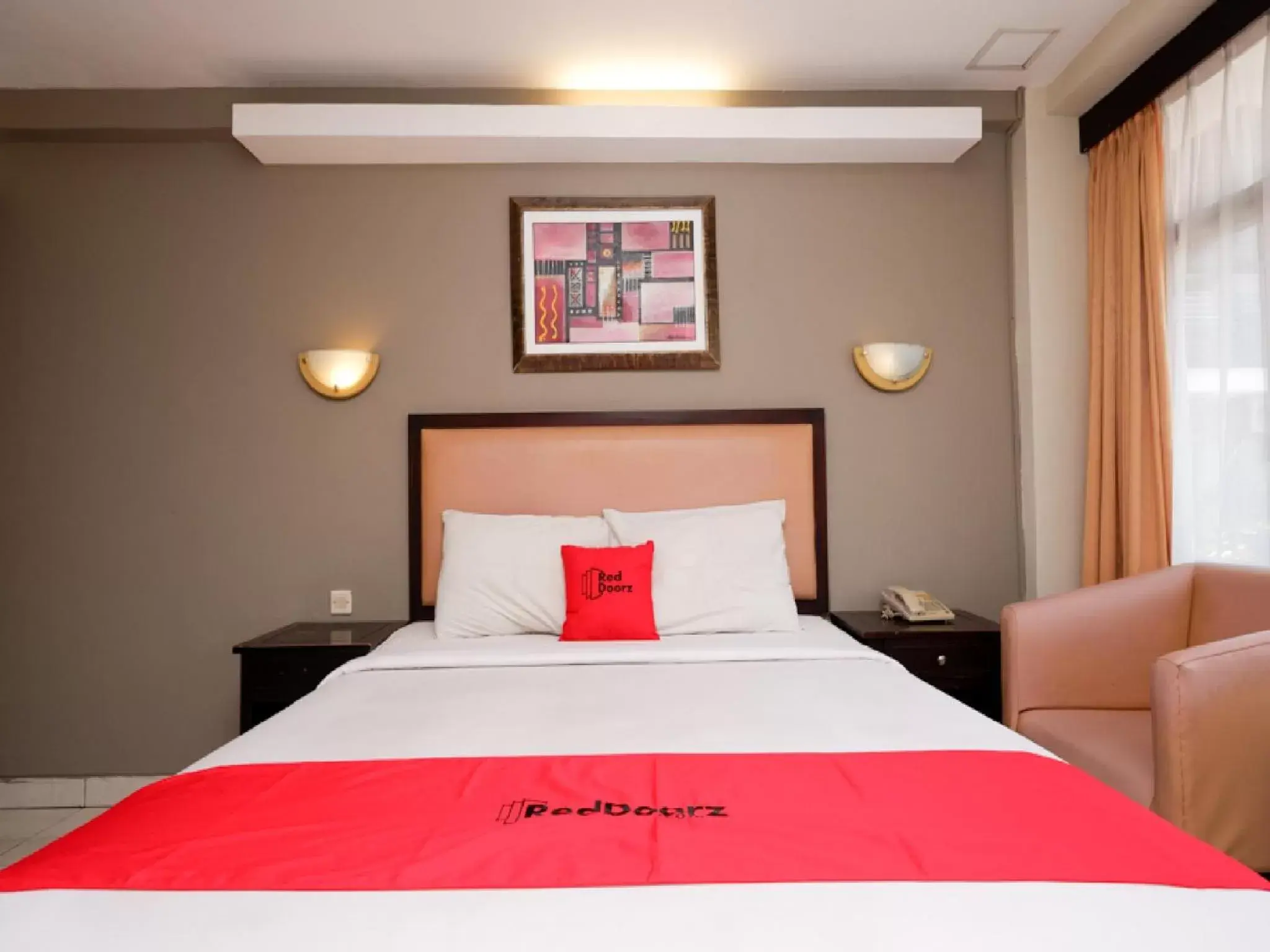 Bedroom, Bed in RedDoorz Plus @ Singosari Raya