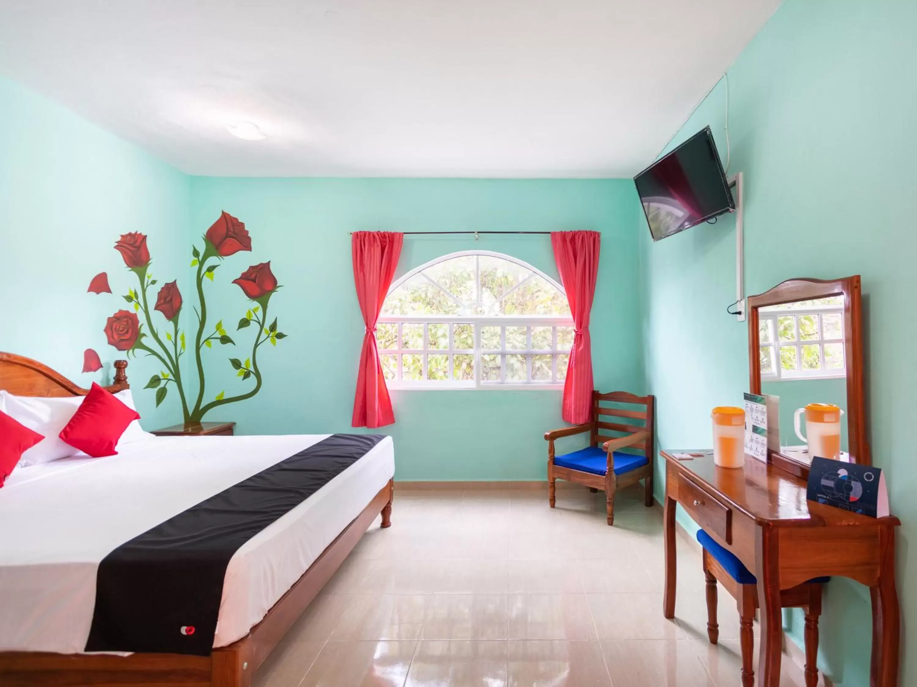 Bedroom in Hotel Hacienda Bacalar