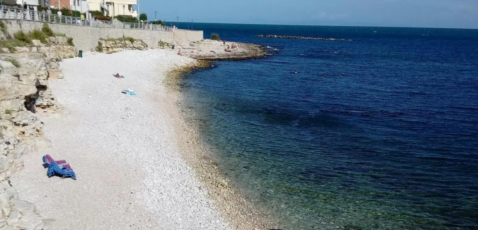 Natural landscape, Beach in B&B Villa Méditerranée