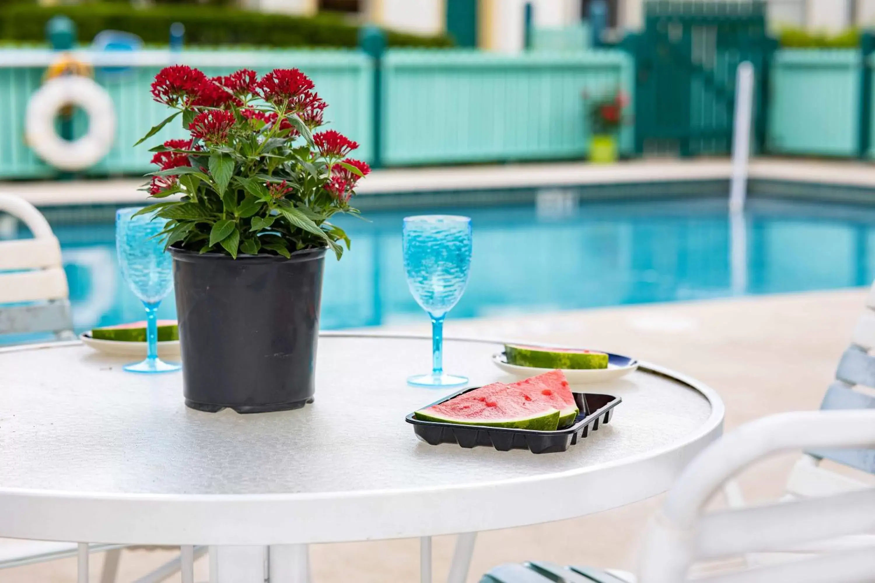 Swimming pool in Steinhatchee River Inn and Marina