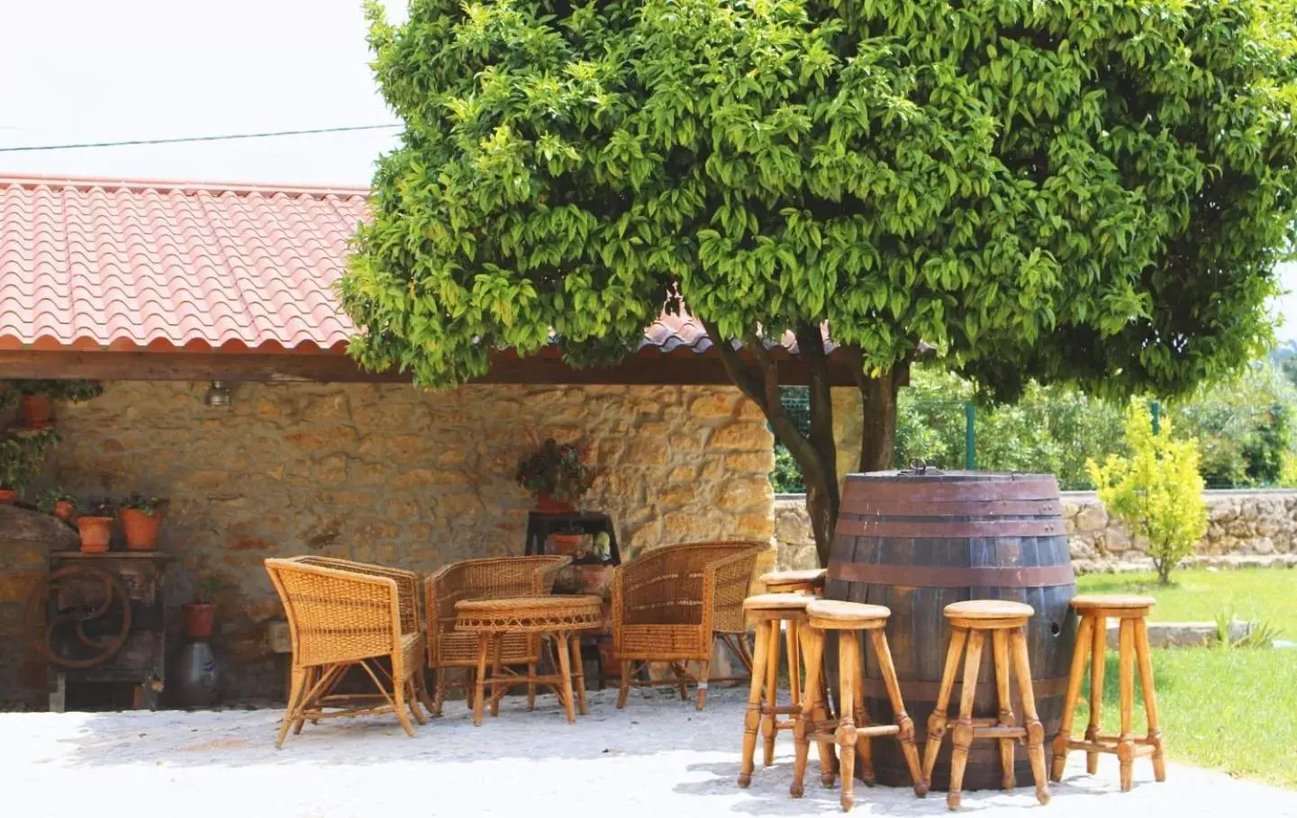 Lounge or bar in Granja da Cabrita