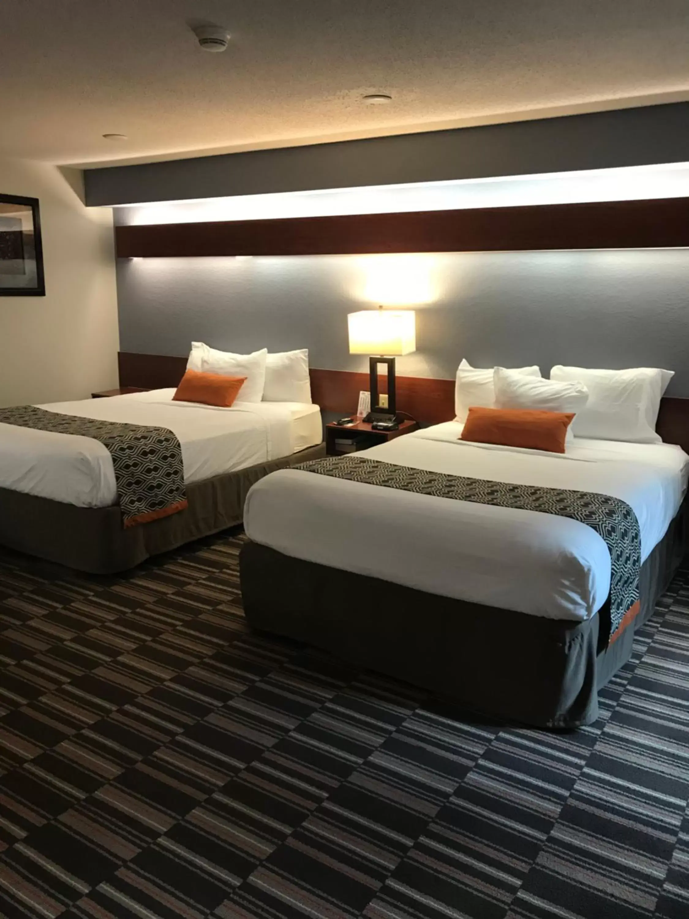 Bed in Microtel Inn & Suites Urbandale