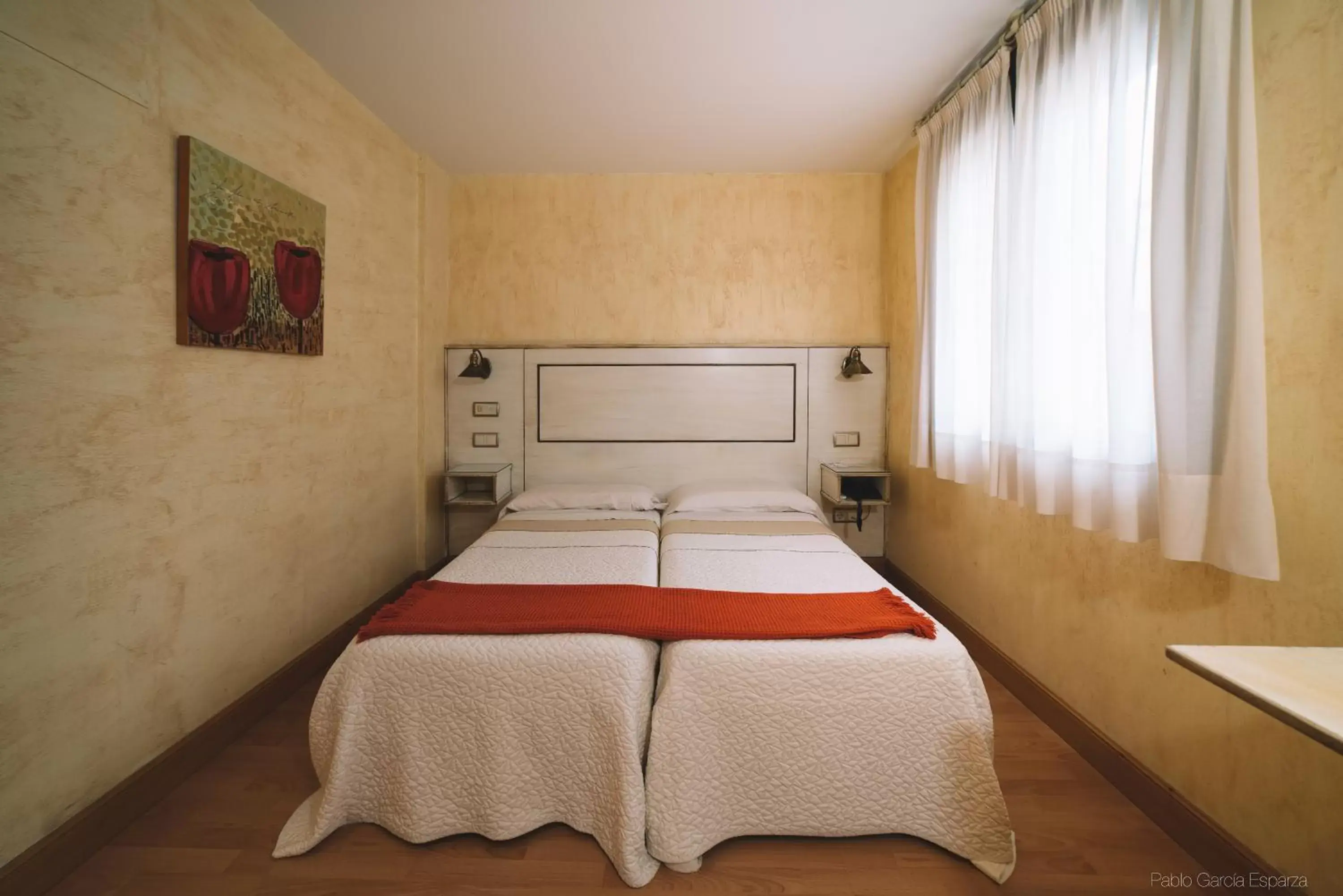 Bedroom, Bed in Hotel Castillo de Javier