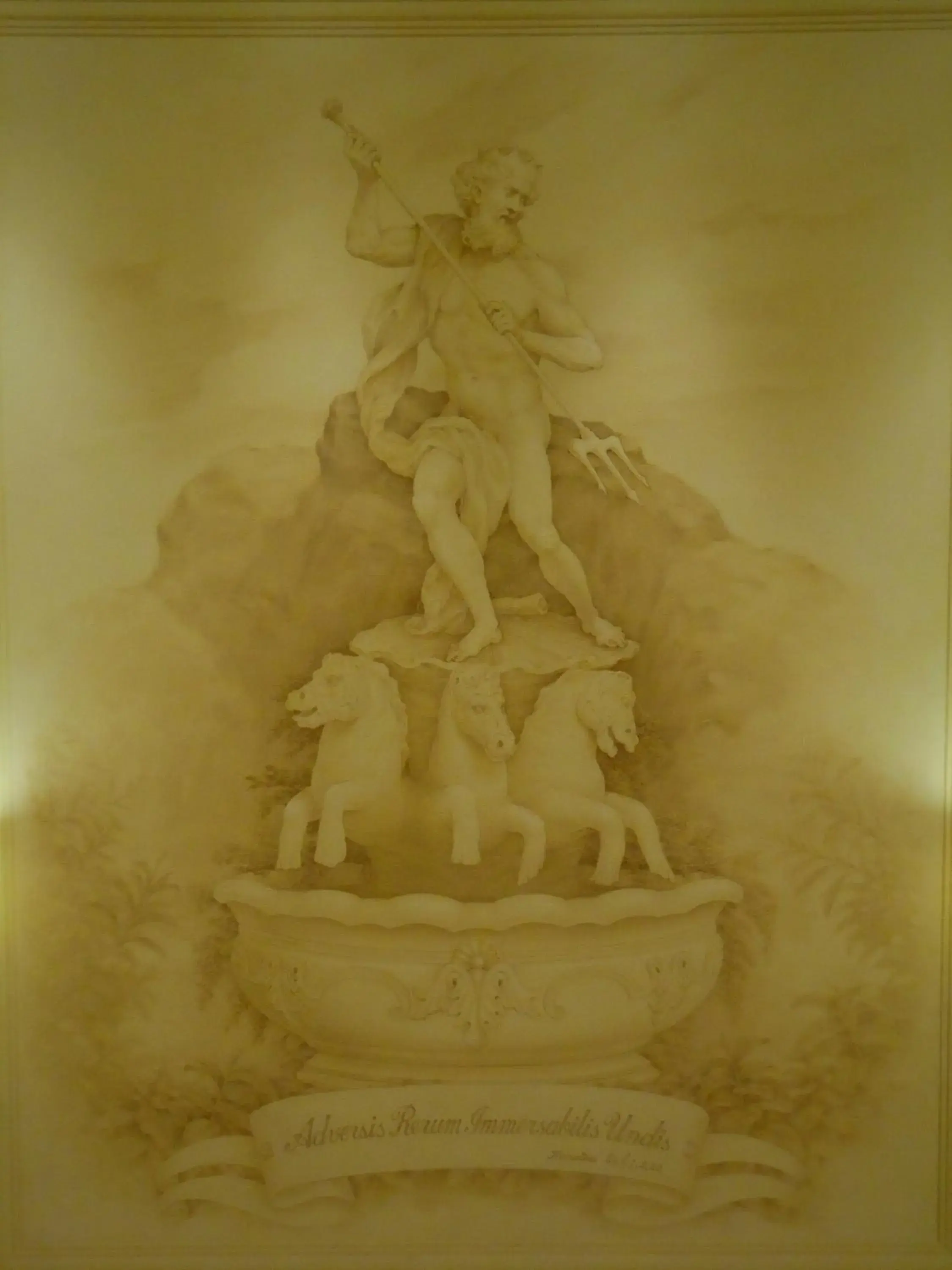 Decorative detail in Suite Hotel Nettuno