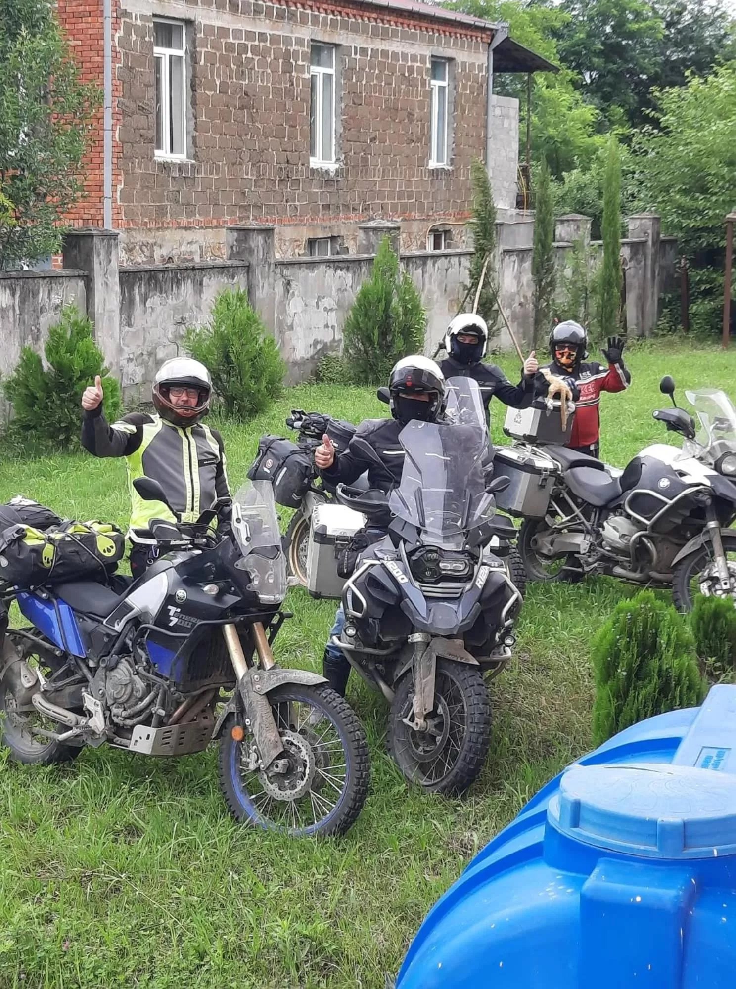 People in Martvili Newhotel