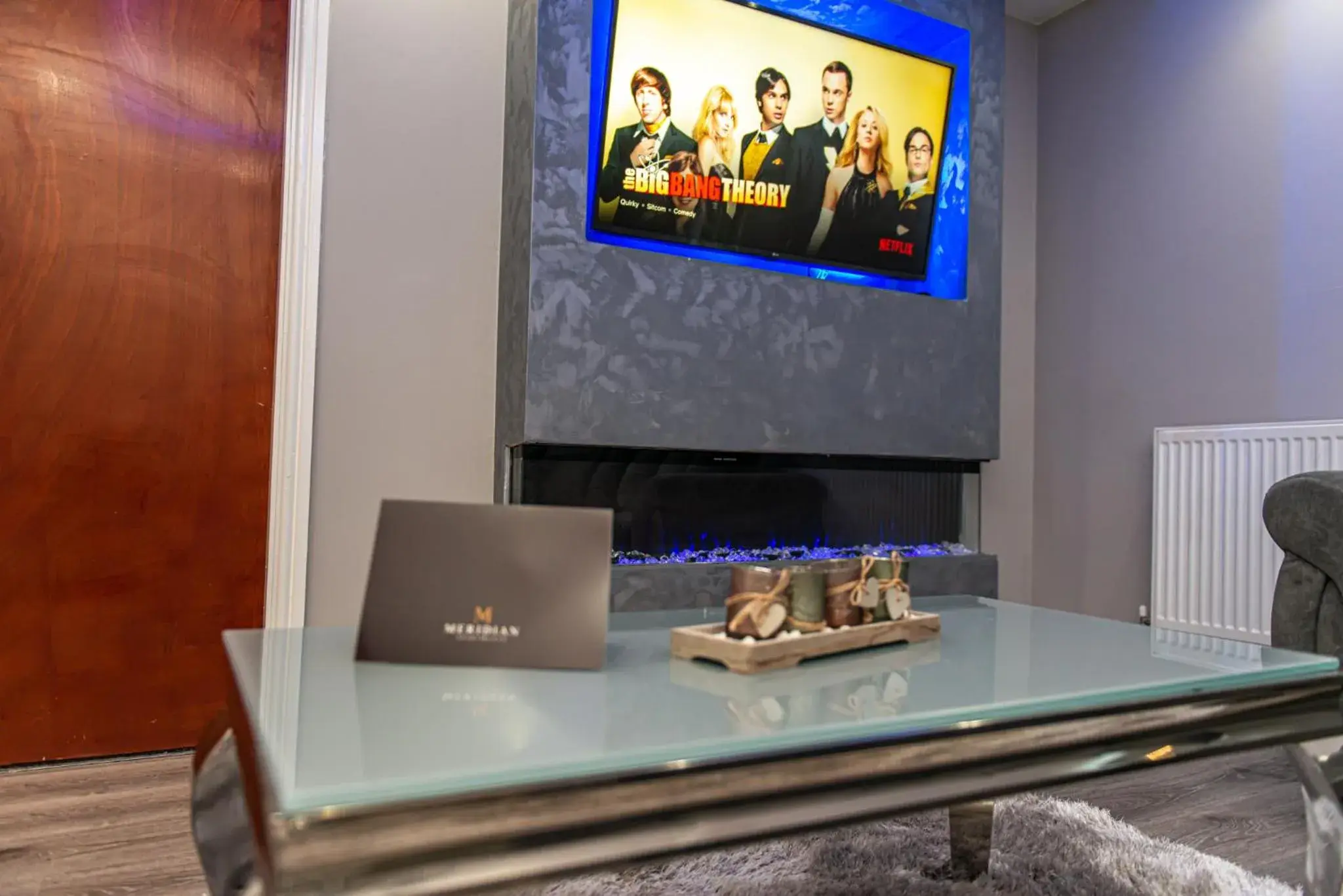 TV/Entertainment Center in Meridian Serviced Apartments