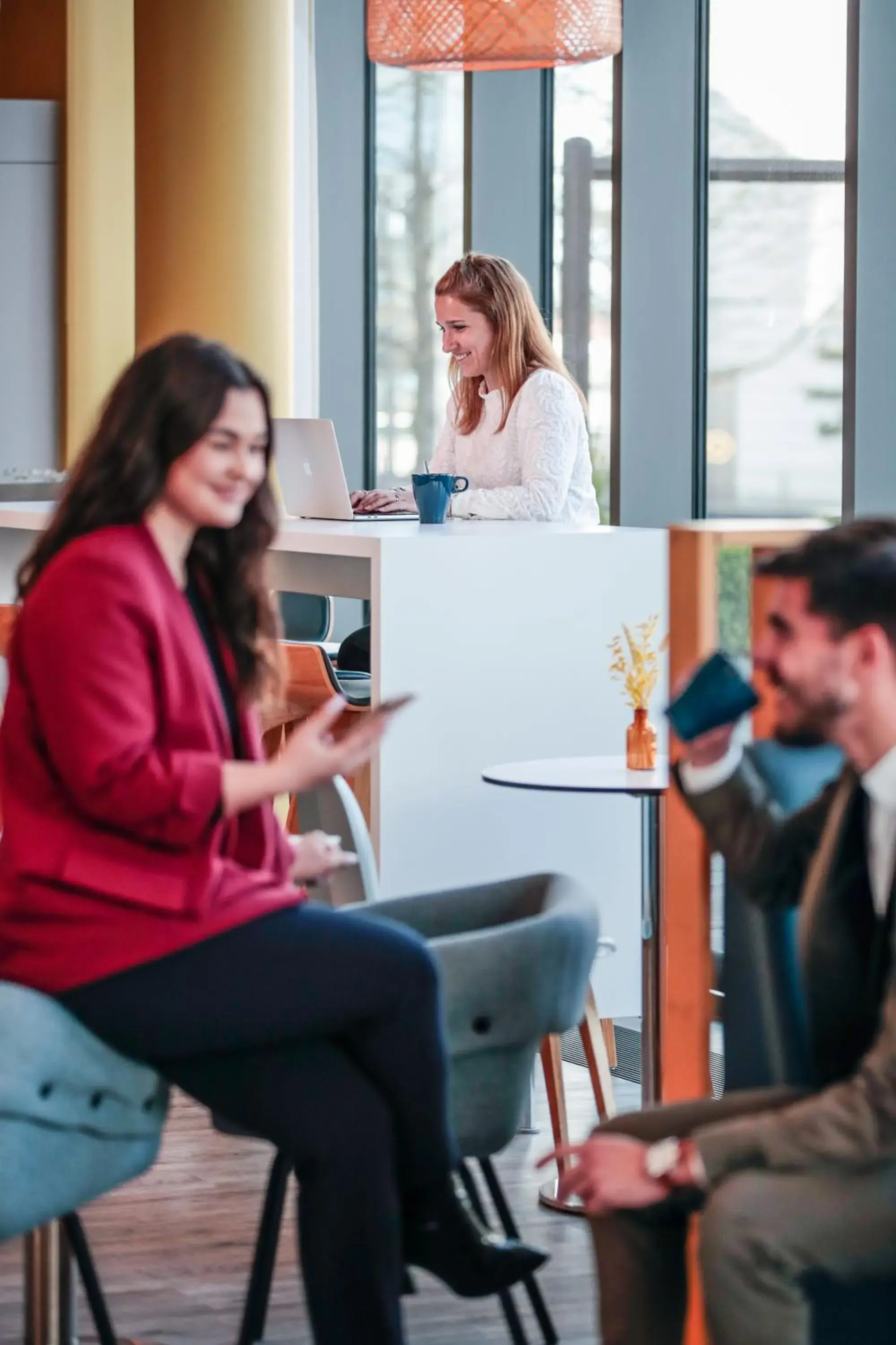 Lobby or reception in Novotel Suites Luxembourg