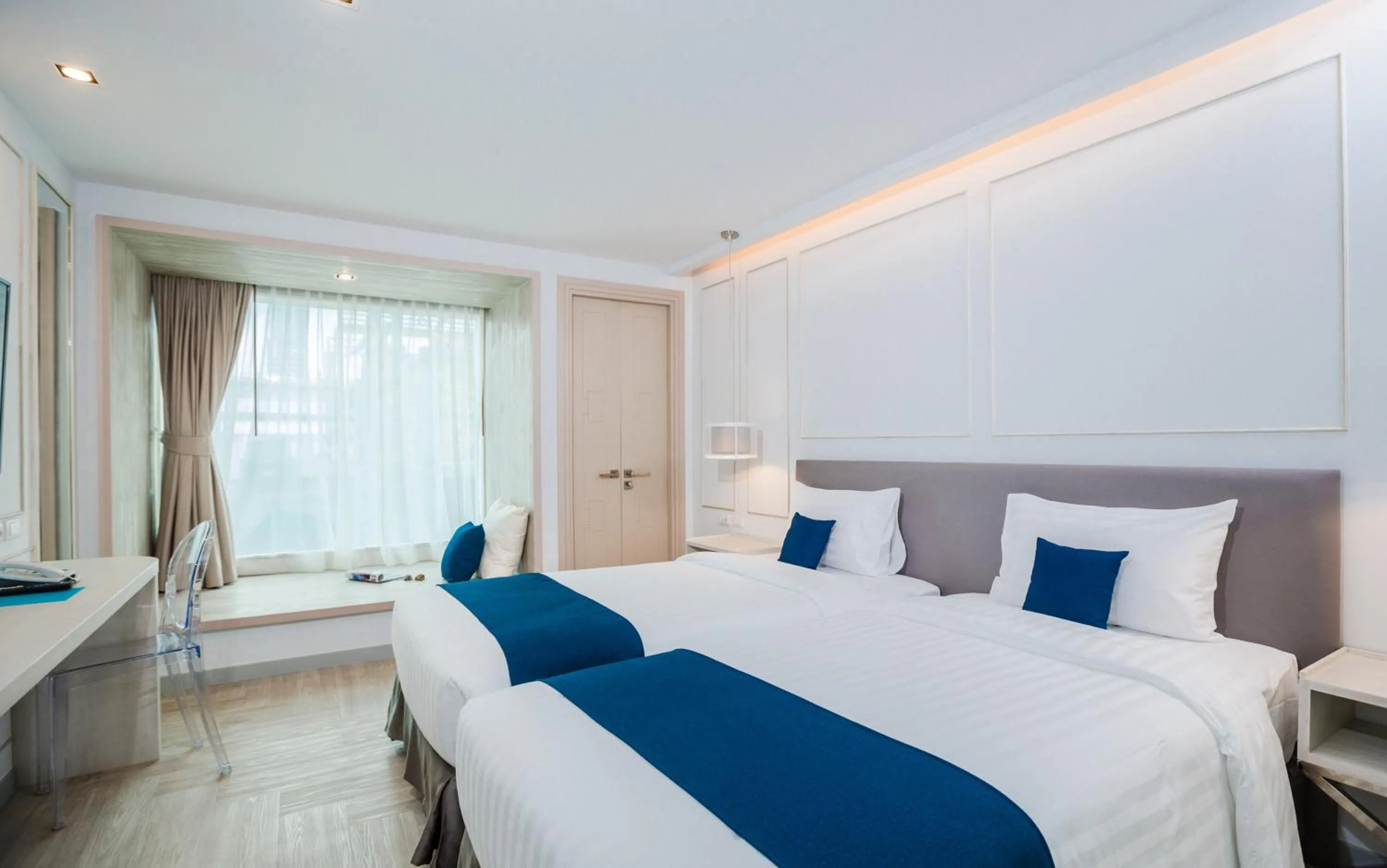 Bedroom, Bed in The Bloc Hotel Phuket - SHA Extra Plus