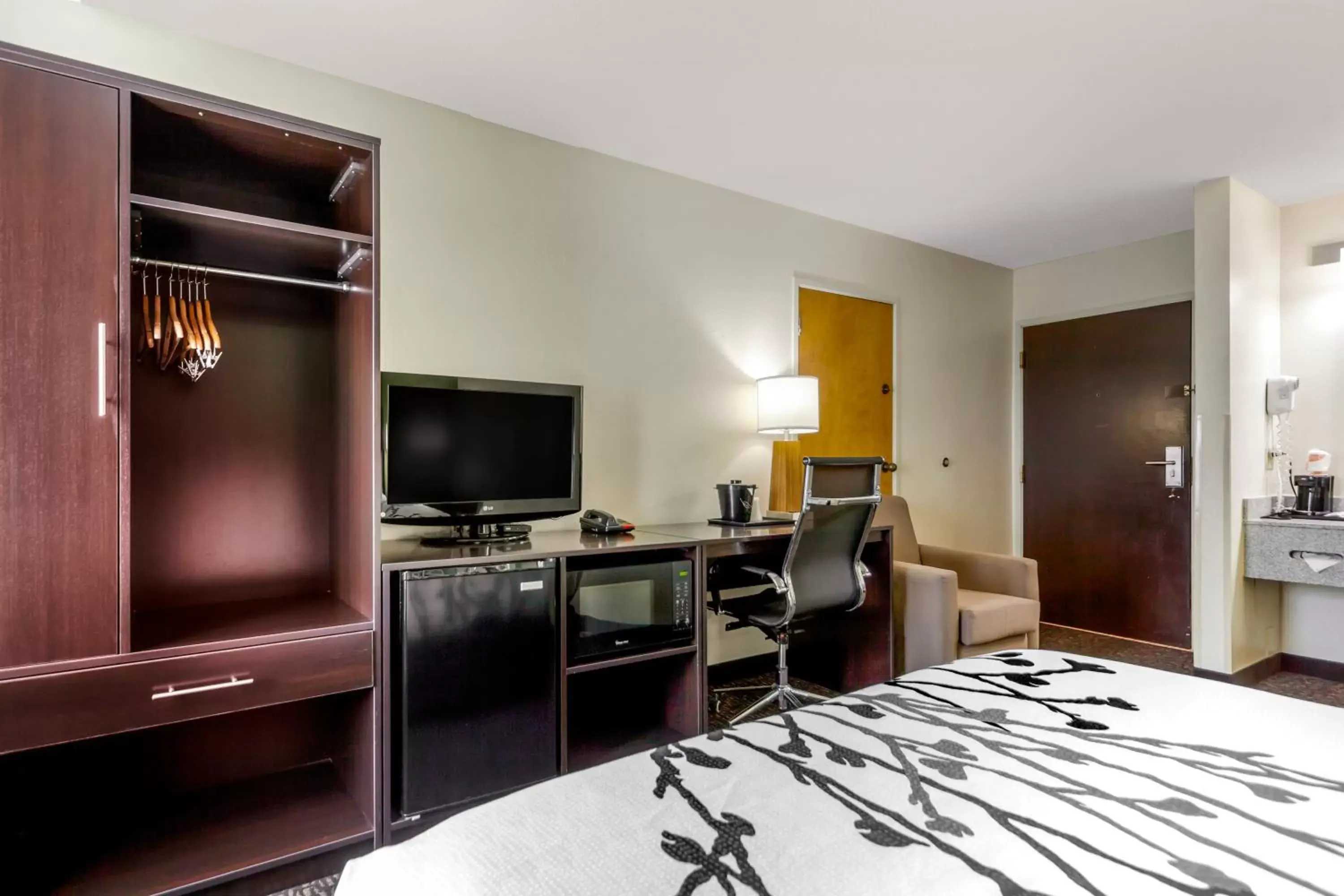 hair dresser, TV/Entertainment Center in Sleep Inn & Suites Omaha Airport