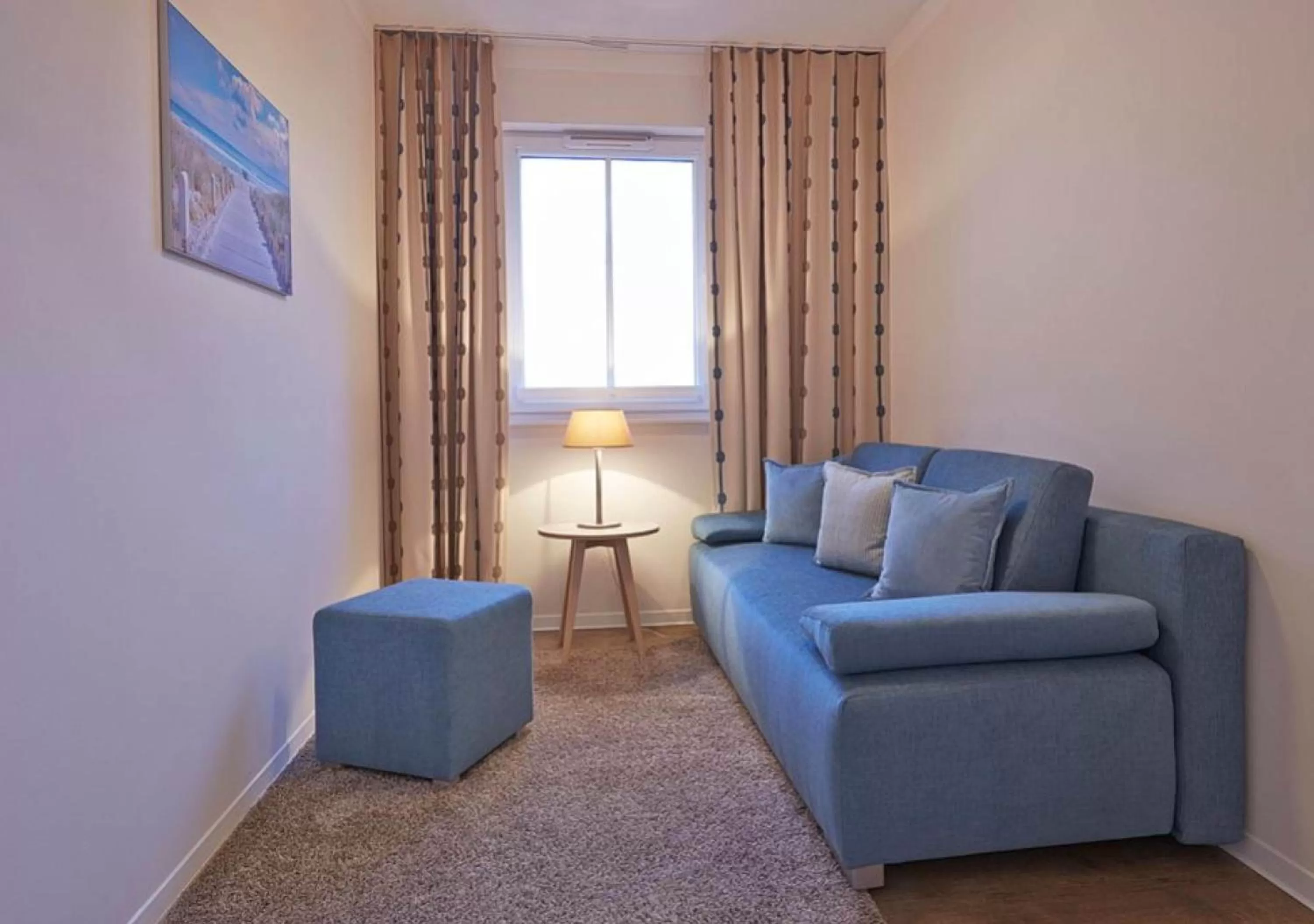 Bed in Aparthotel Waterkant Suites - Fewos am Meer mit SPA