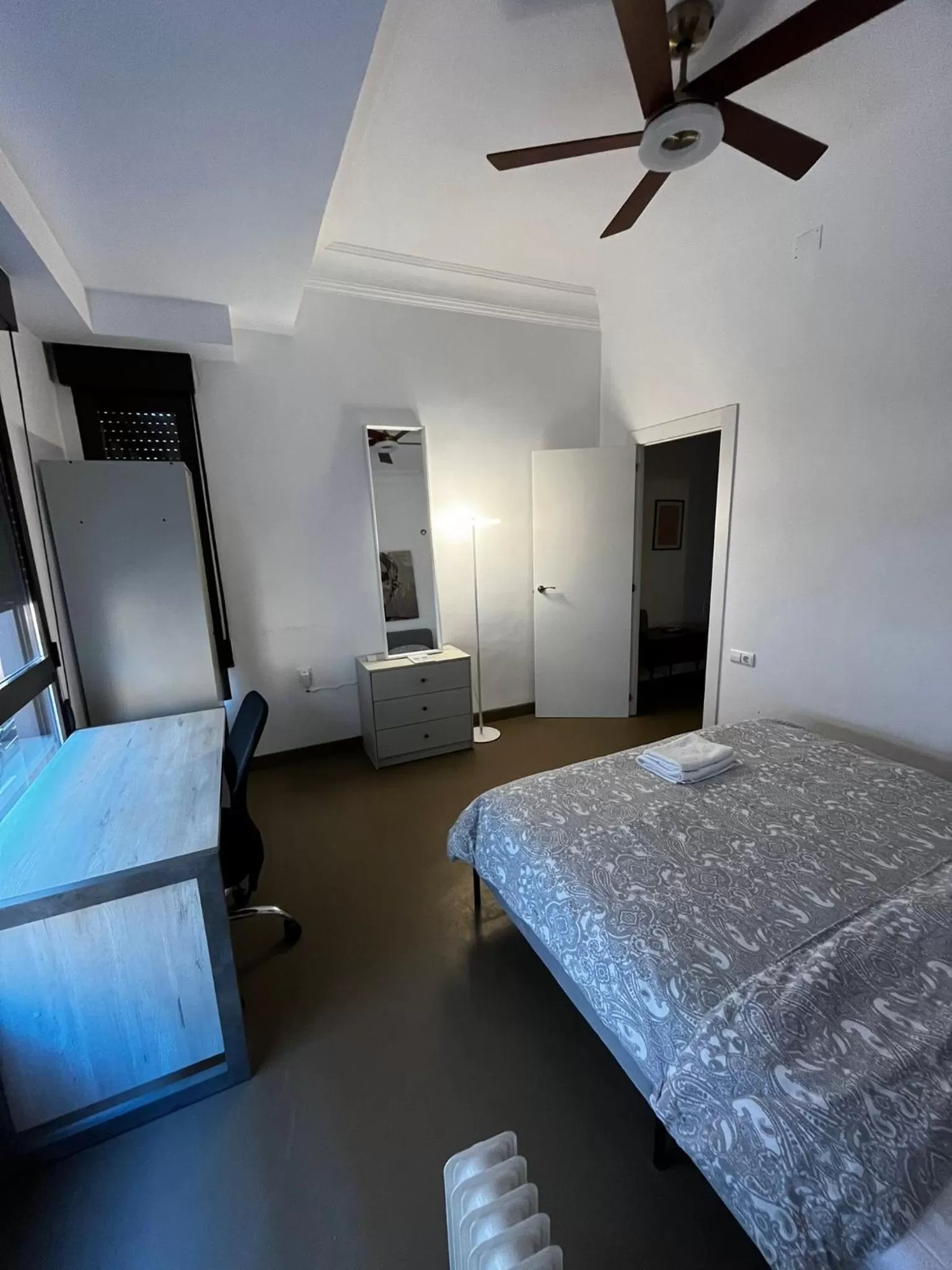 Bedroom, Bed in Soho Boho Apartments - with sunny rooftop terrace and fiber optic internet